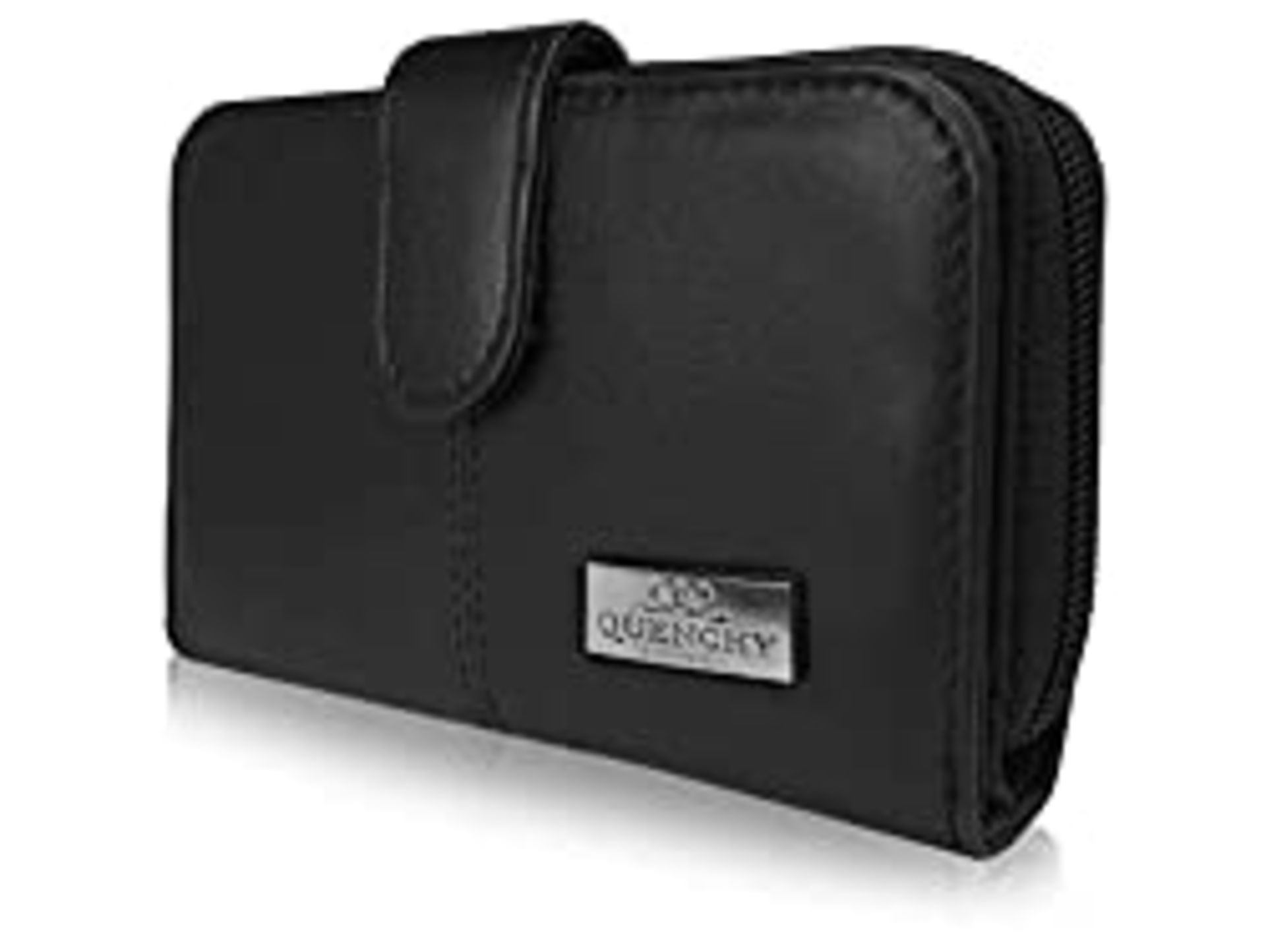 RRP £16.71 Quenchy London Real Leather Purse RFID and NFC Blocking