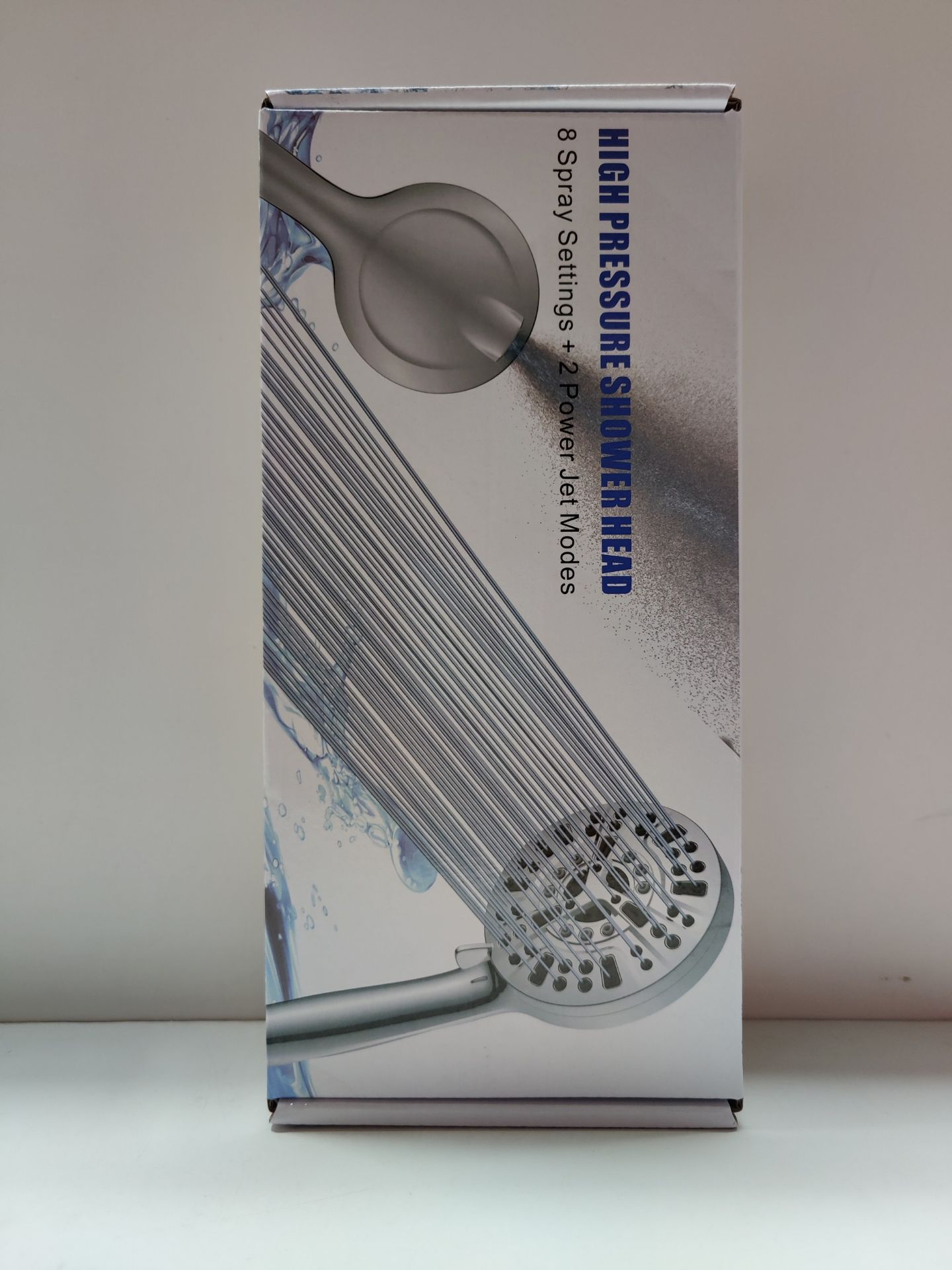 RRP £24.55 High Pressure Shower Head with Handheld - Image 2 of 2