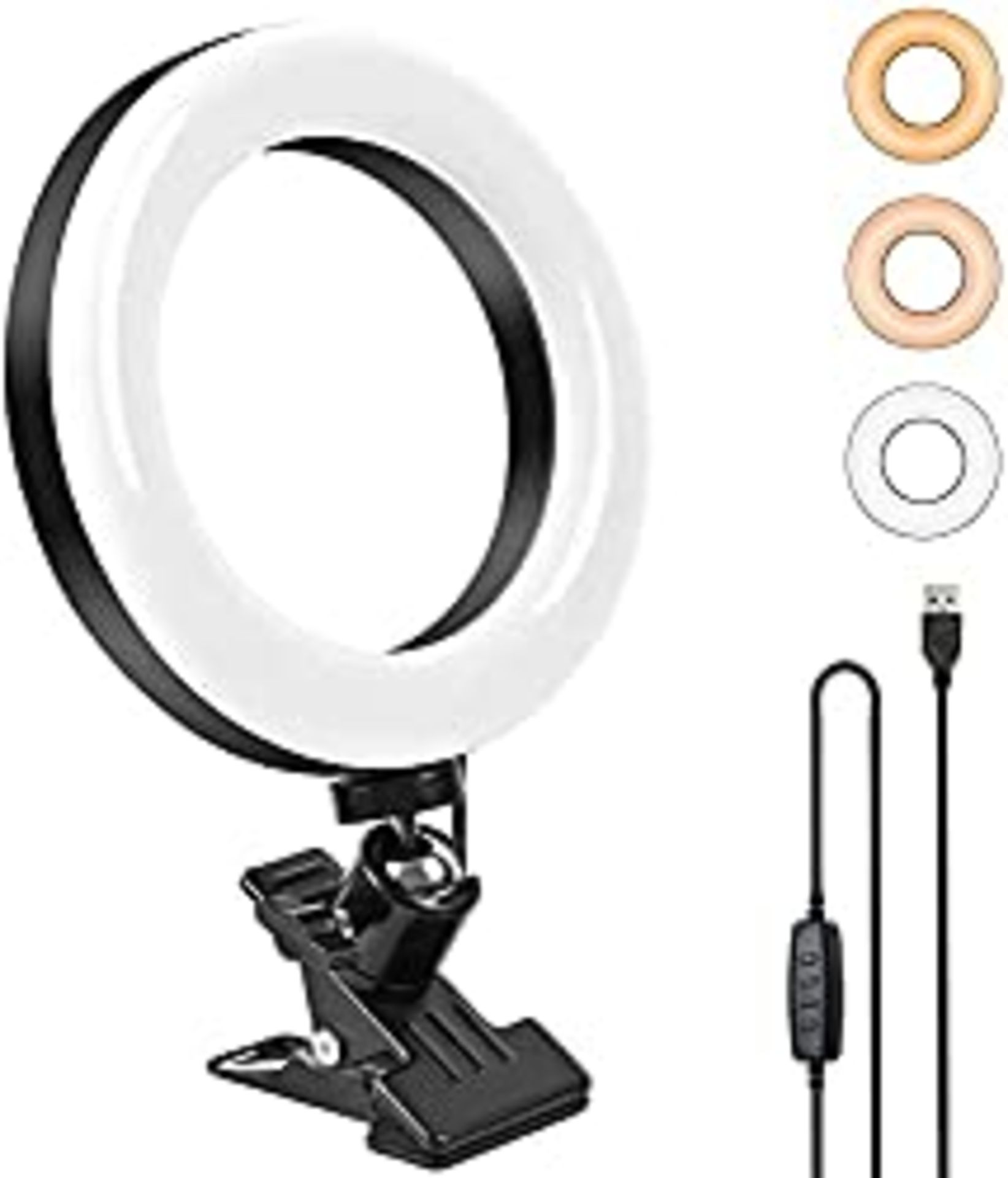 RRP £10.02 Laptop Selfie Ring Light