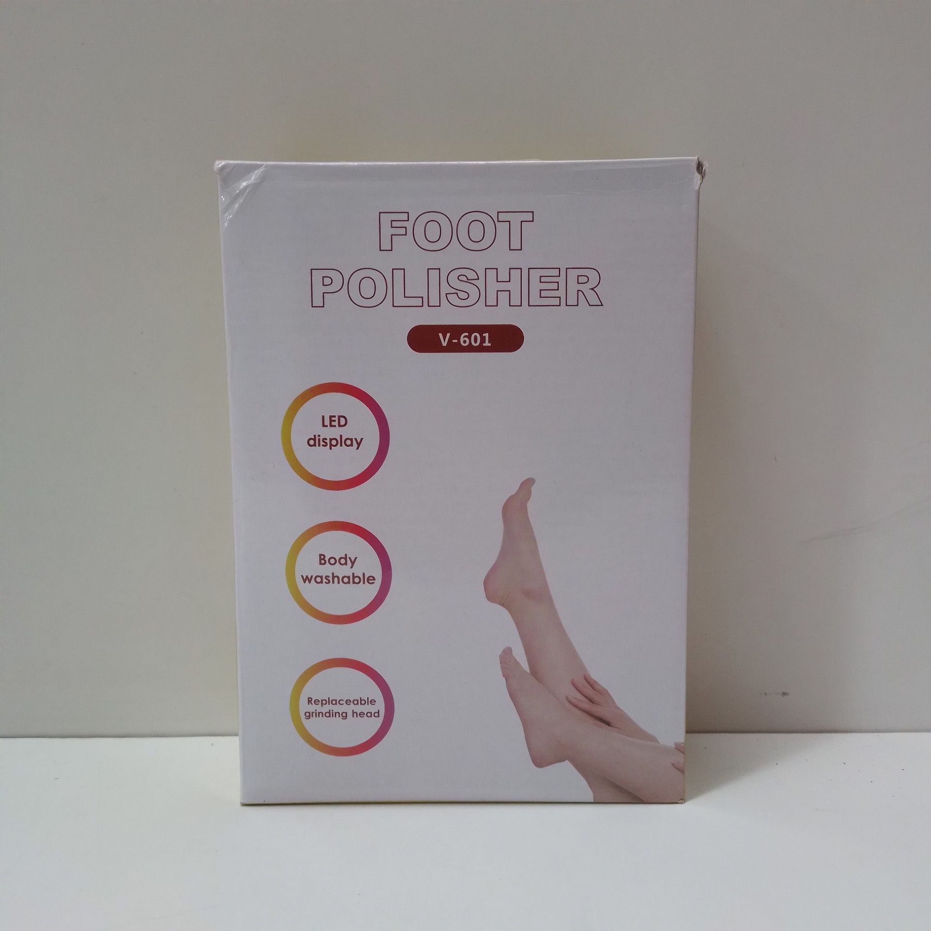 RRP £17.84 Electric Foot File Callus Remover - Image 2 of 2