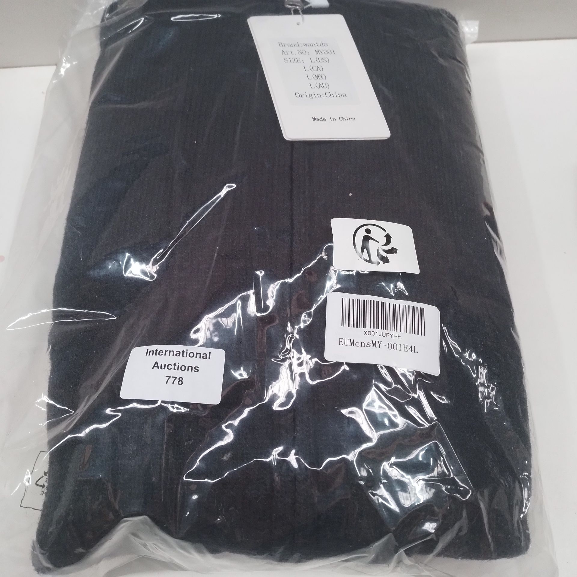 RRP £28.33 Wantdo Men s Casual Warm Full Zip Cardigan Sweater - Image 2 of 2