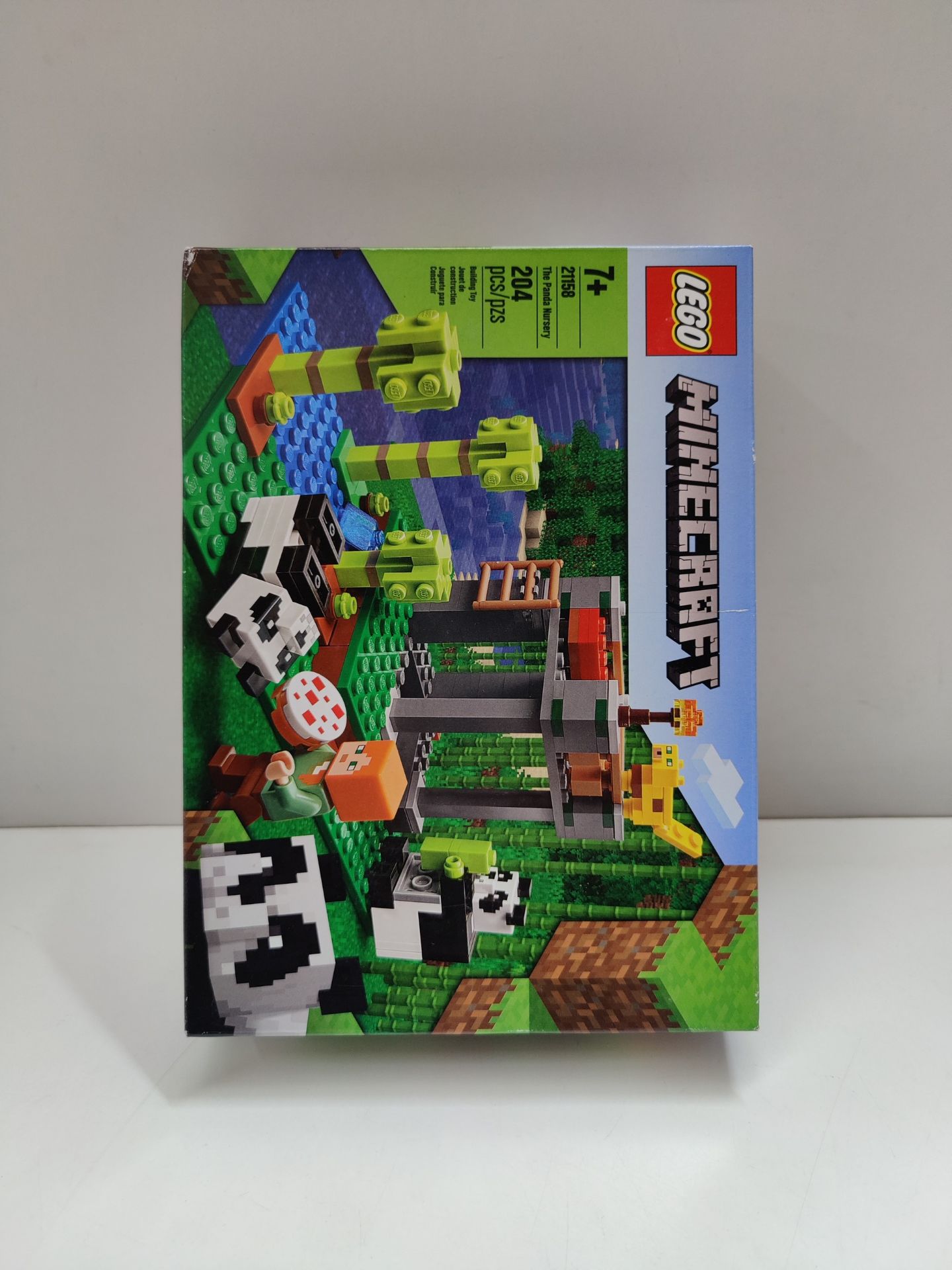 RRP £24.11 LEGO 21158 Minecraft The Panda Nursery Building Set with Alex & Animal Figures - Image 2 of 2