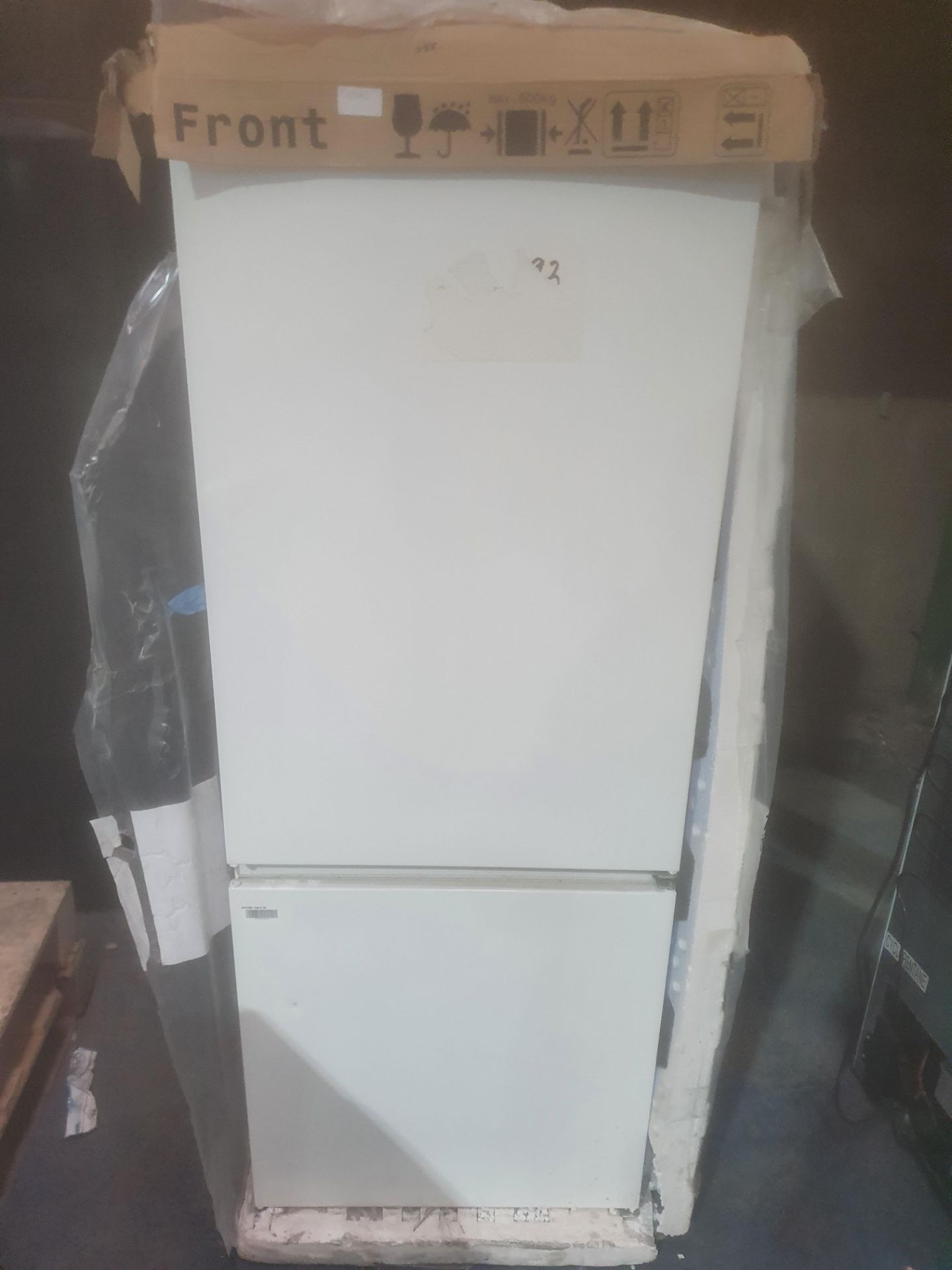 GRADED Zanussi ZBB24431SV 217 Litre Integrated Fridge Freezer 70/30 Split 144cm Tall 54cm Wide - Whi - Image 2 of 5