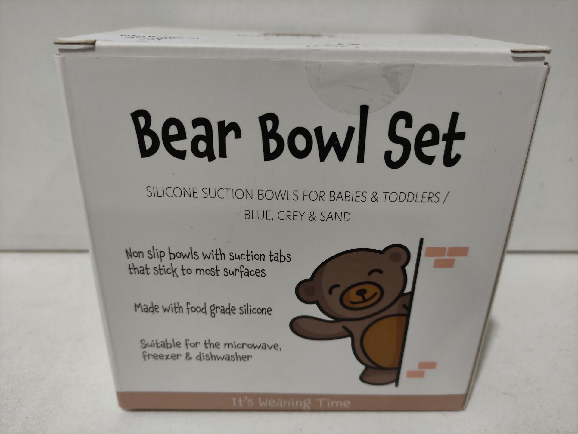 RRP £18.96 Bubba Bear Baby Bowls for Weaning | Suction Bowl - Image 2 of 2