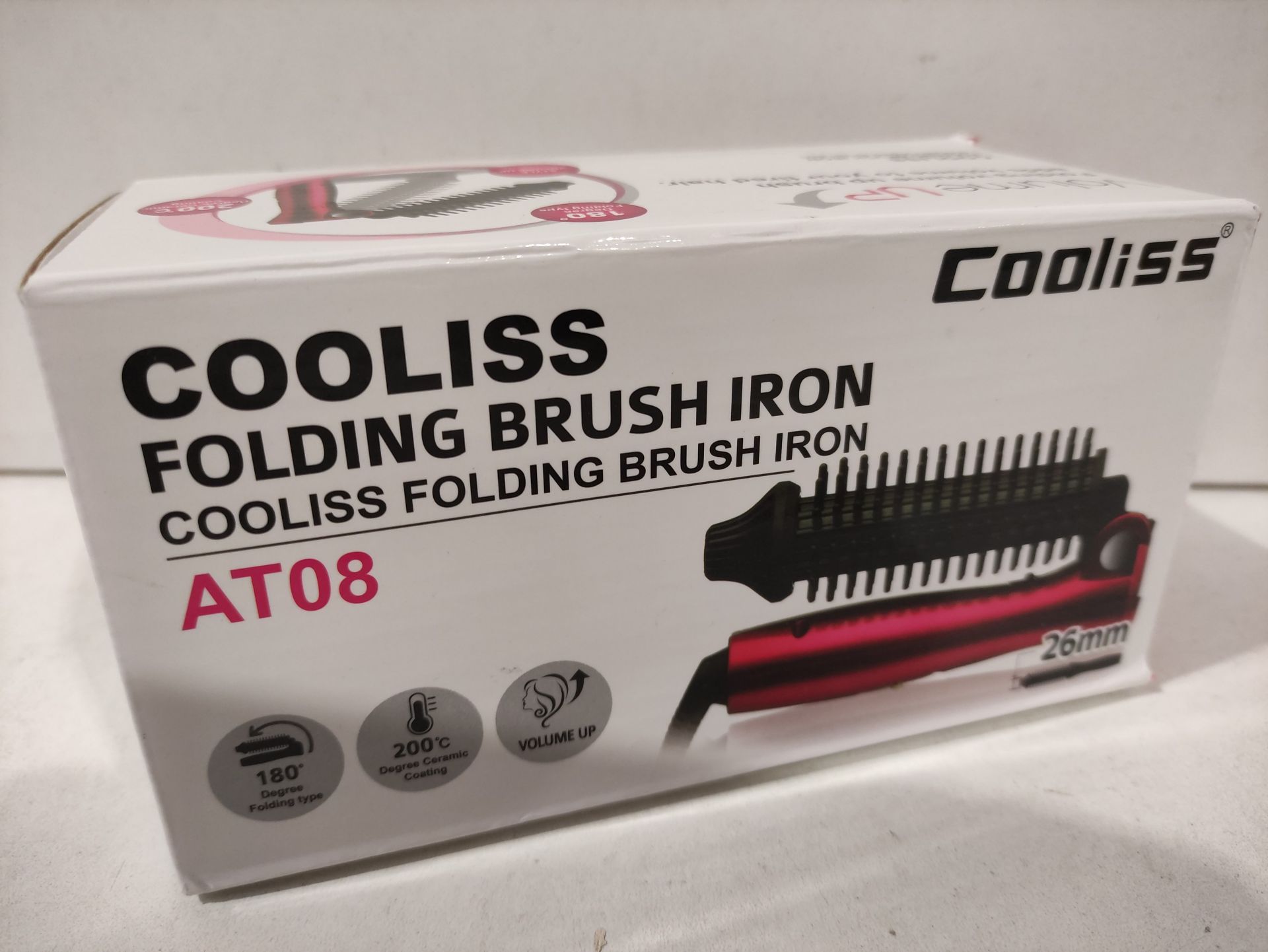 RRP £45.71 BRAND NEW STOCK Curling Iron Brush - Image 2 of 2