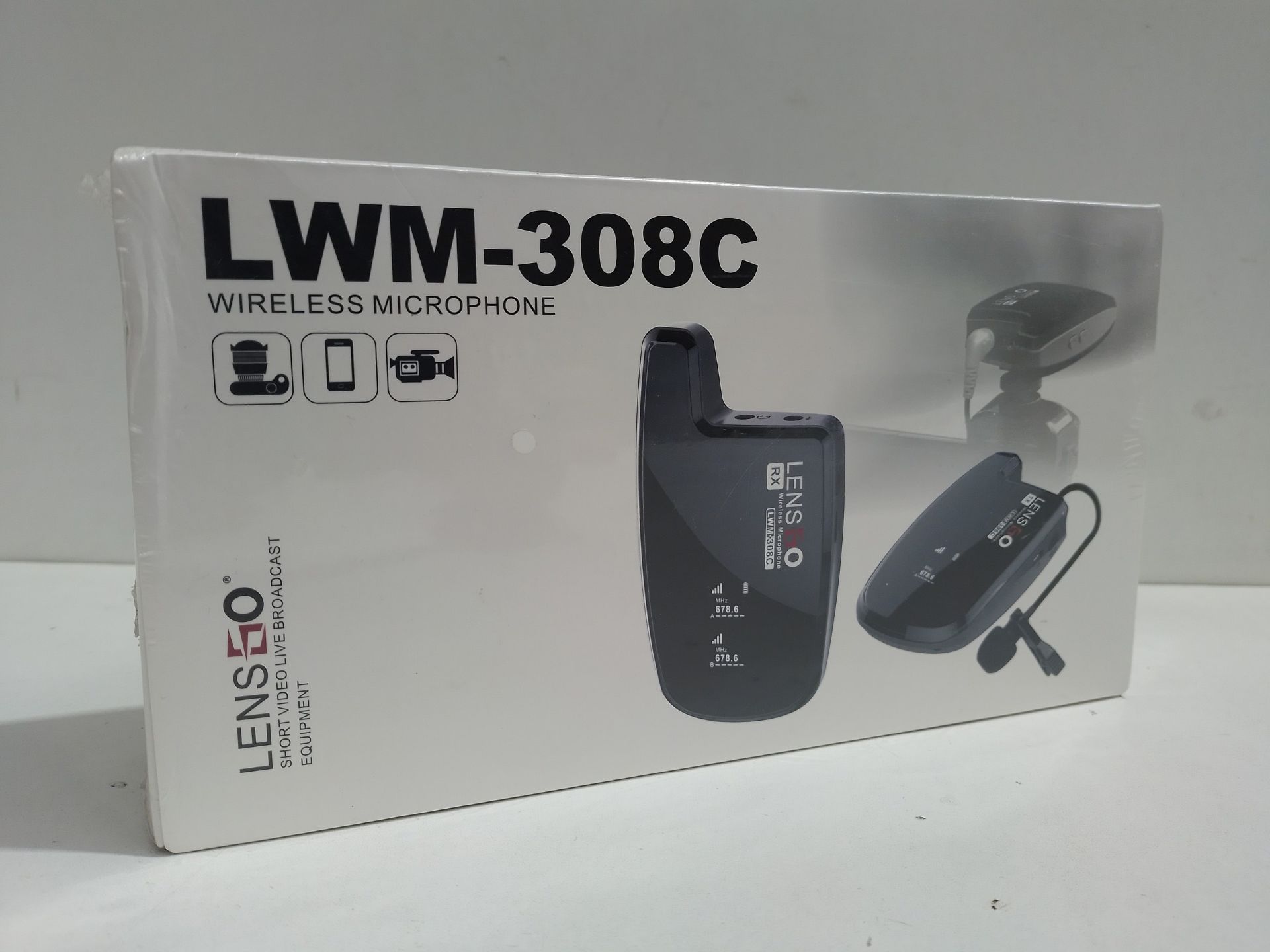 RRP £109.92 BRAND NEW STOCK Wireless Lavalier Microphone System - Image 2 of 2