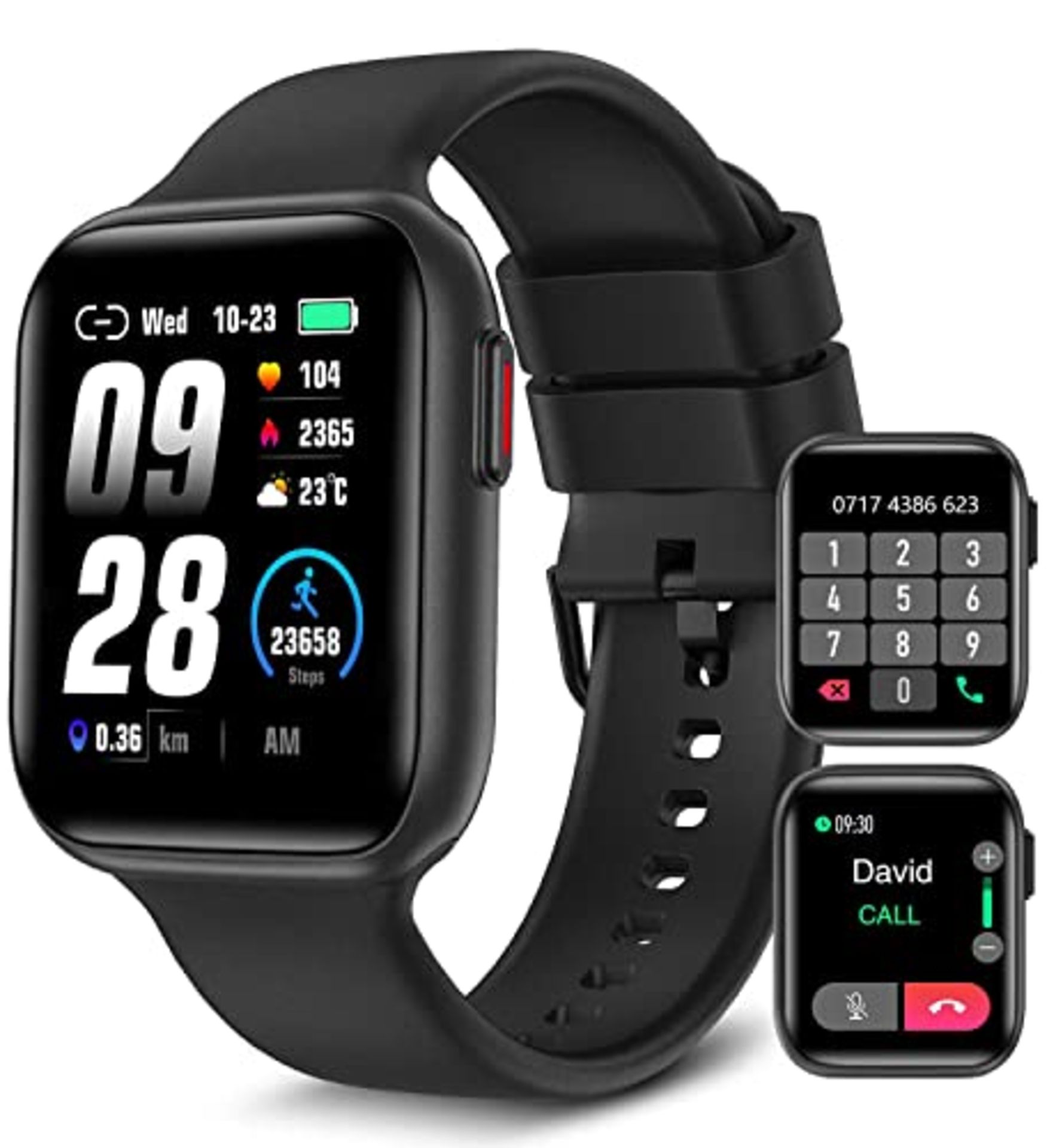 RRP £42.56 Bebinca Smartwatch for men 2022(Make/Answer Calls hands-free)1.69