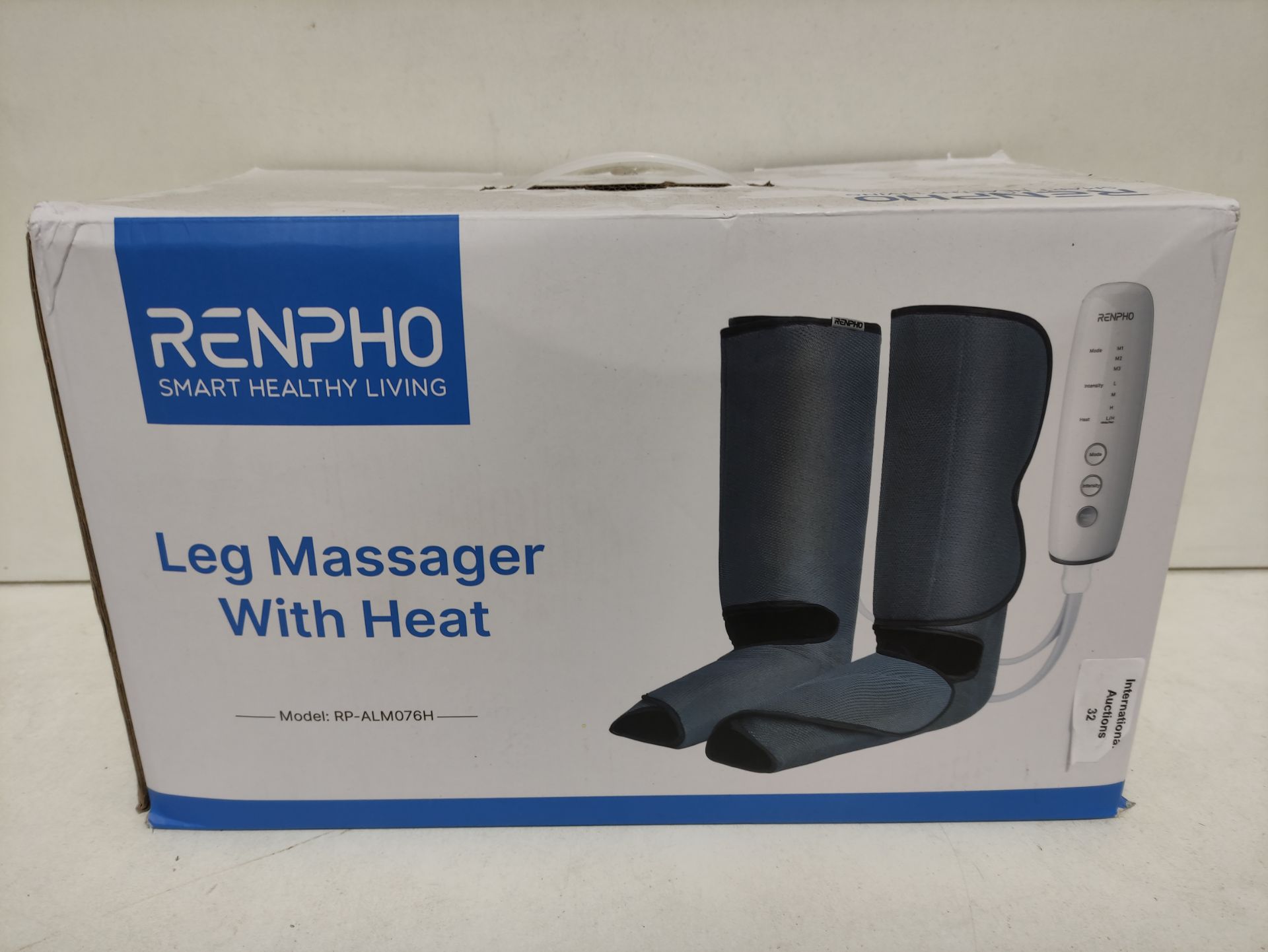 RRP £61.40 RENPHO Leg Massager with Heat - Image 2 of 2