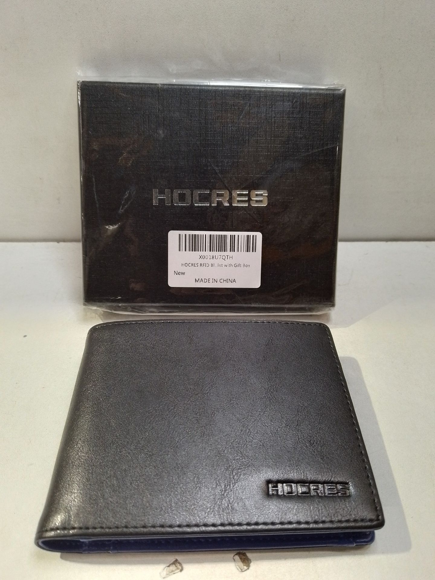 RRP £23.44 BRAND NEW STOCK HOCRES RFID Blocking Wallet for Men Slim Bifold Wallets - Image 2 of 2