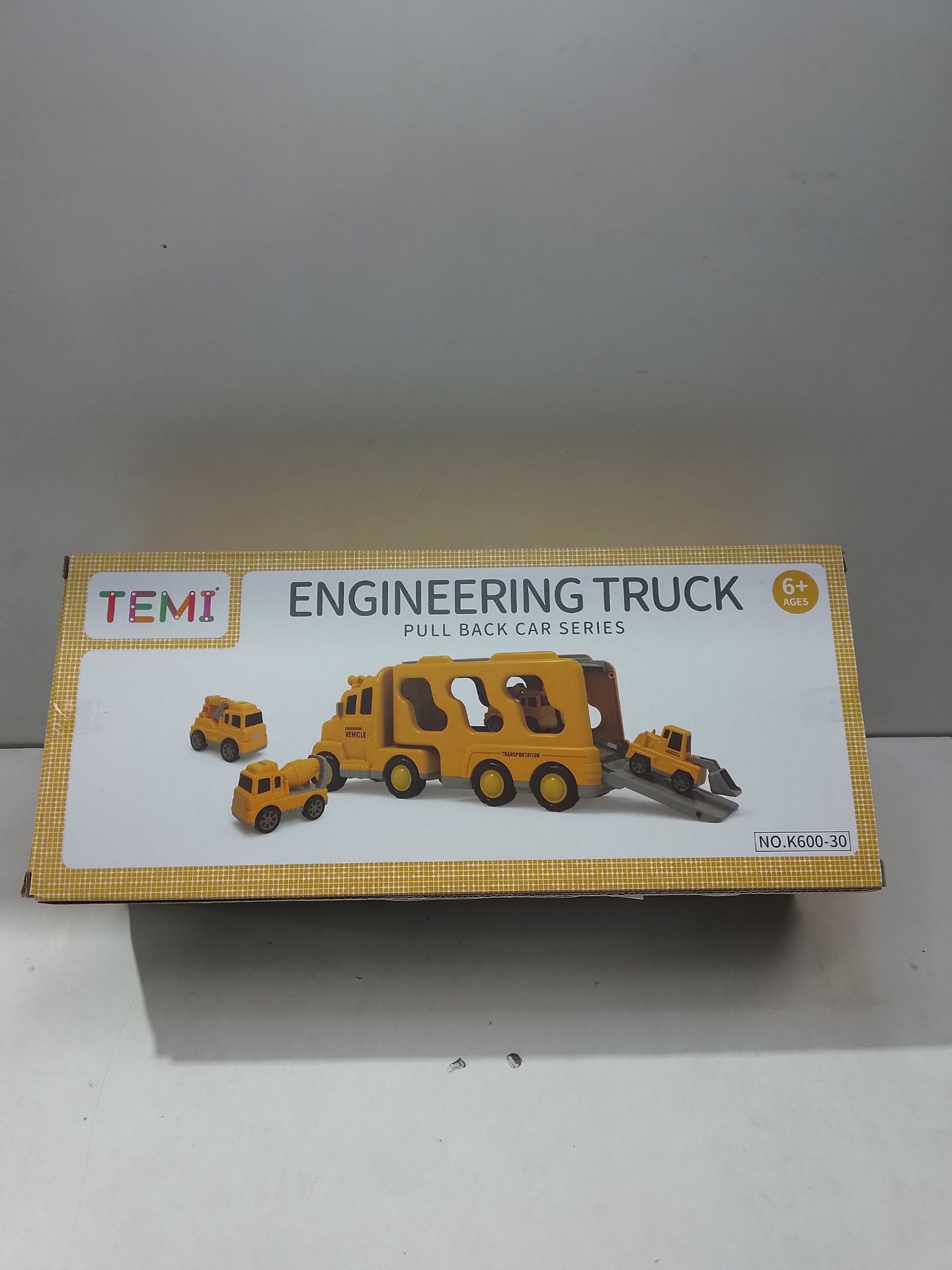 RRP £40.19 TEMI Construction Truck Toys for 1 2 3 4 5 6 Year Old Boys - Image 2 of 2