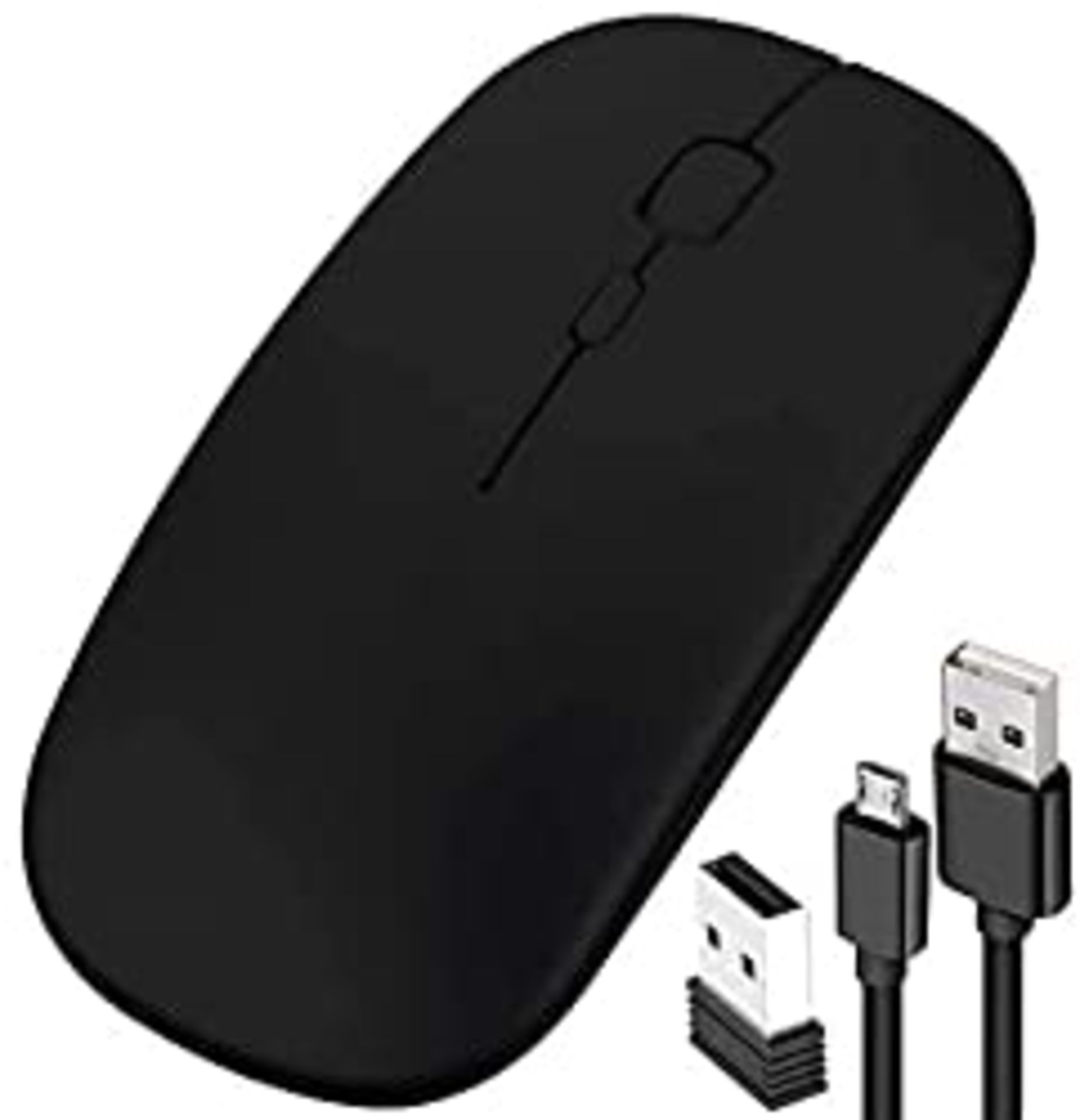 RRP £11.15 BRAND NEW STOCK Wireless Mouse Rechargeable Slim USB Quiet Click Mice