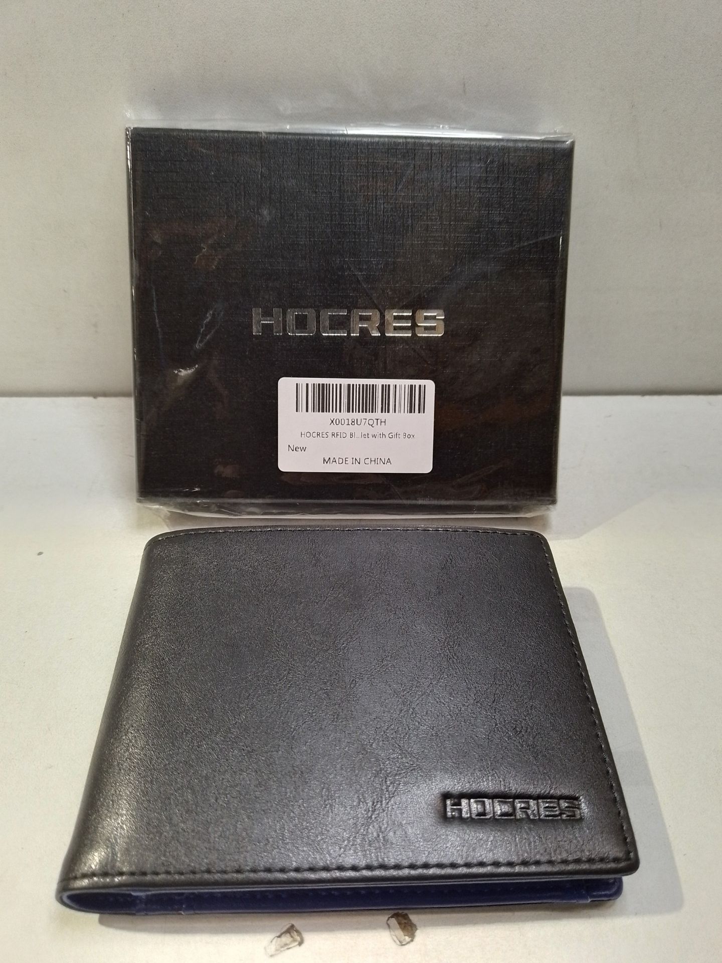 RRP £23.44 BRAND NEW STOCK HOCRES RFID Blocking Wallet for Men Slim Bifold Wallets - Image 2 of 2