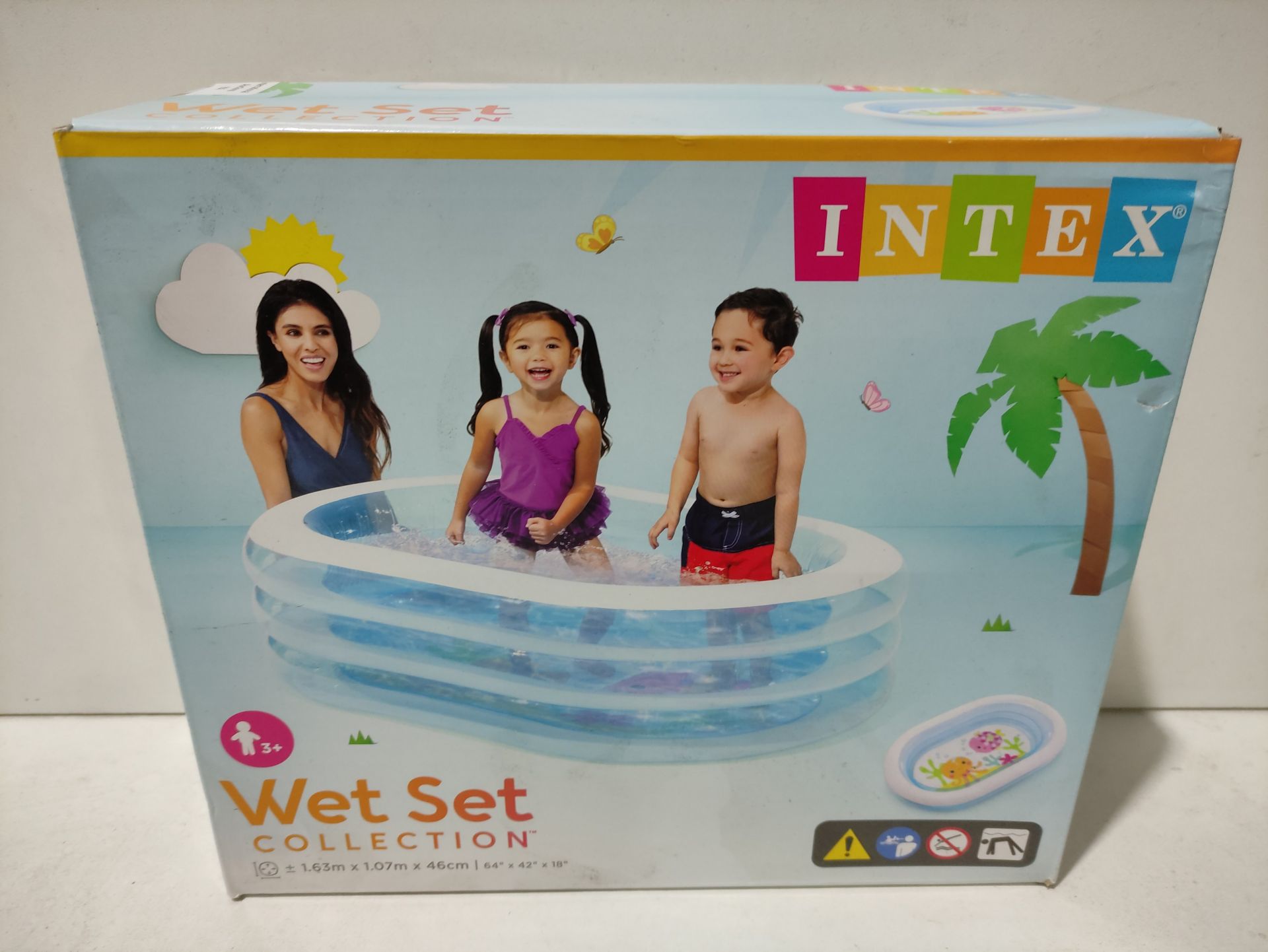 RRP £40.20 BRAND NEW STOCK Intex Oval Whale Fun Pool (ASSSORTED MODEL) - Image 2 of 2