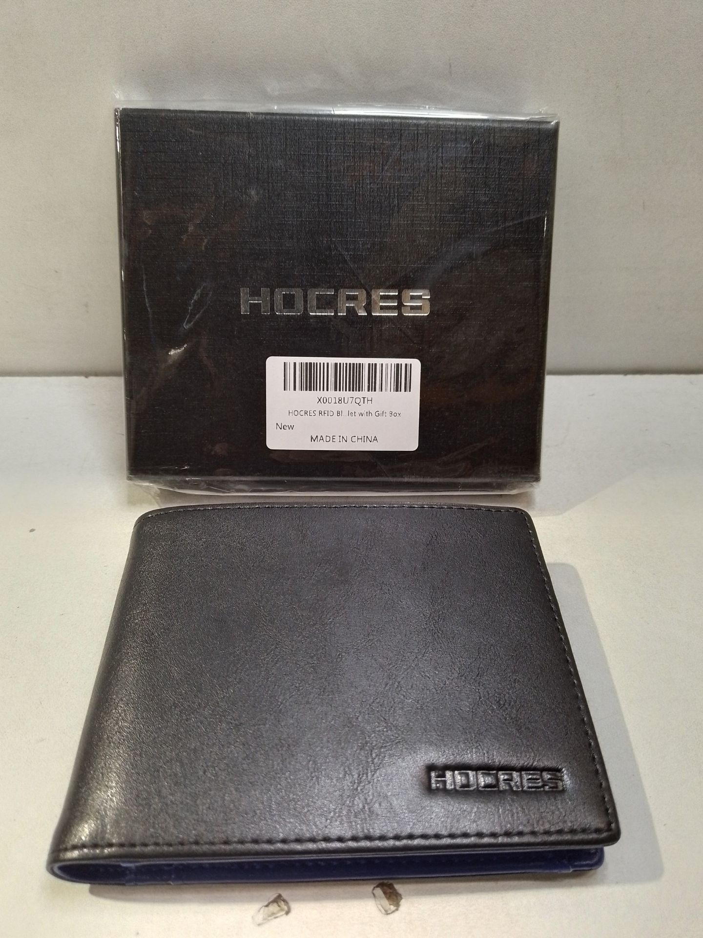 RRP £23.44 BRAND NEW STOCK HOCRES RFID Blocking Wallet for Men Slim Bifold Wallets - Image 2 of 2