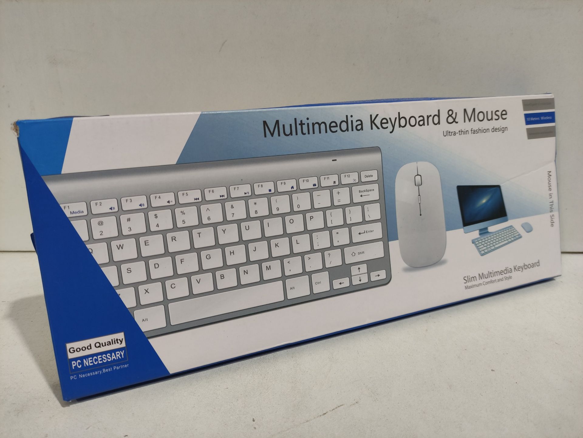 RRP £18.97 BRAND NEW STOCK Tuare Wireless Keyboard and Mouse Set - Image 2 of 2