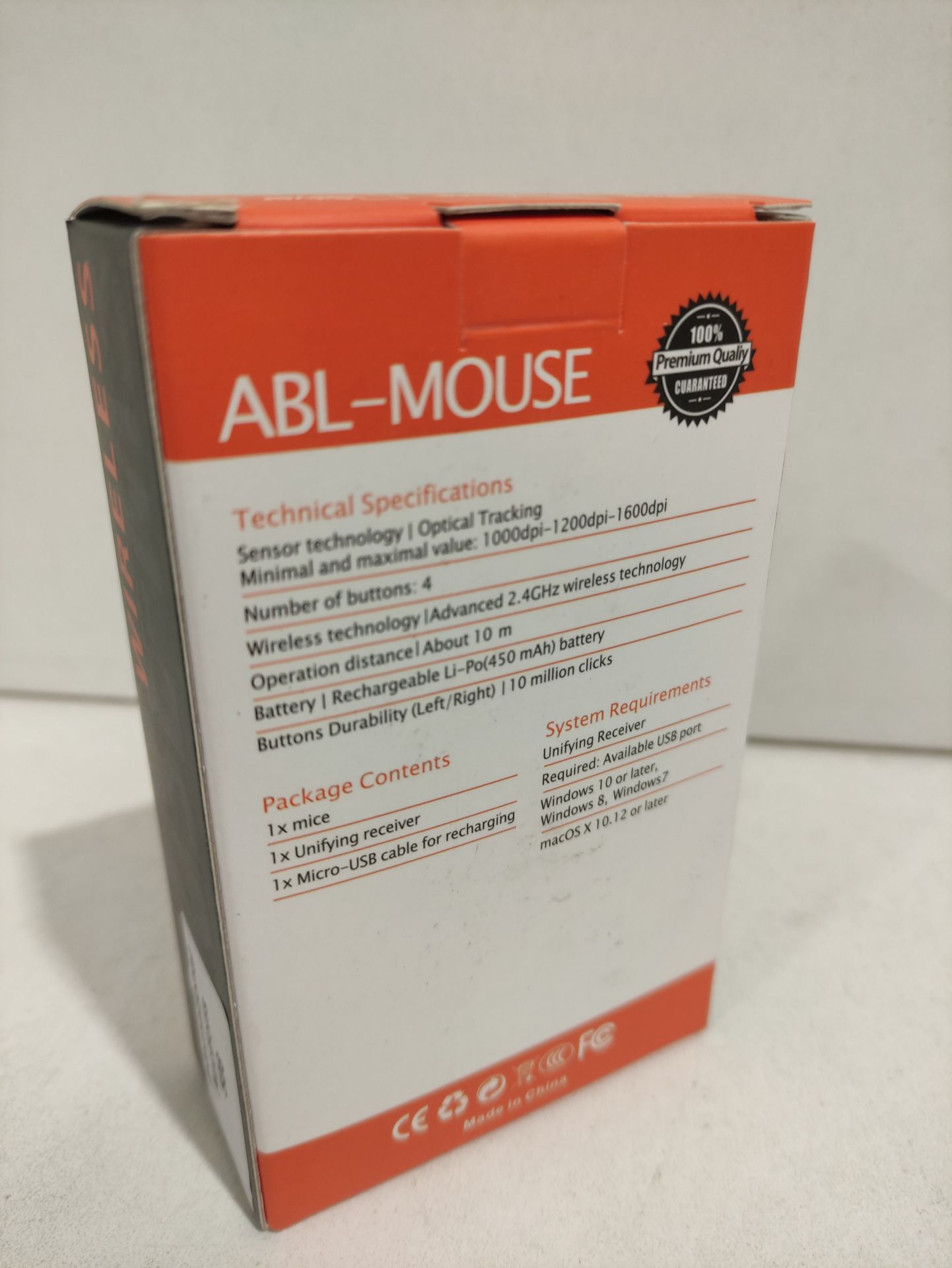 RRP £11.15 BRAND NEW STOCK Wireless Mouse Rechargeable Slim USB Quiet Click Mice - Image 2 of 2