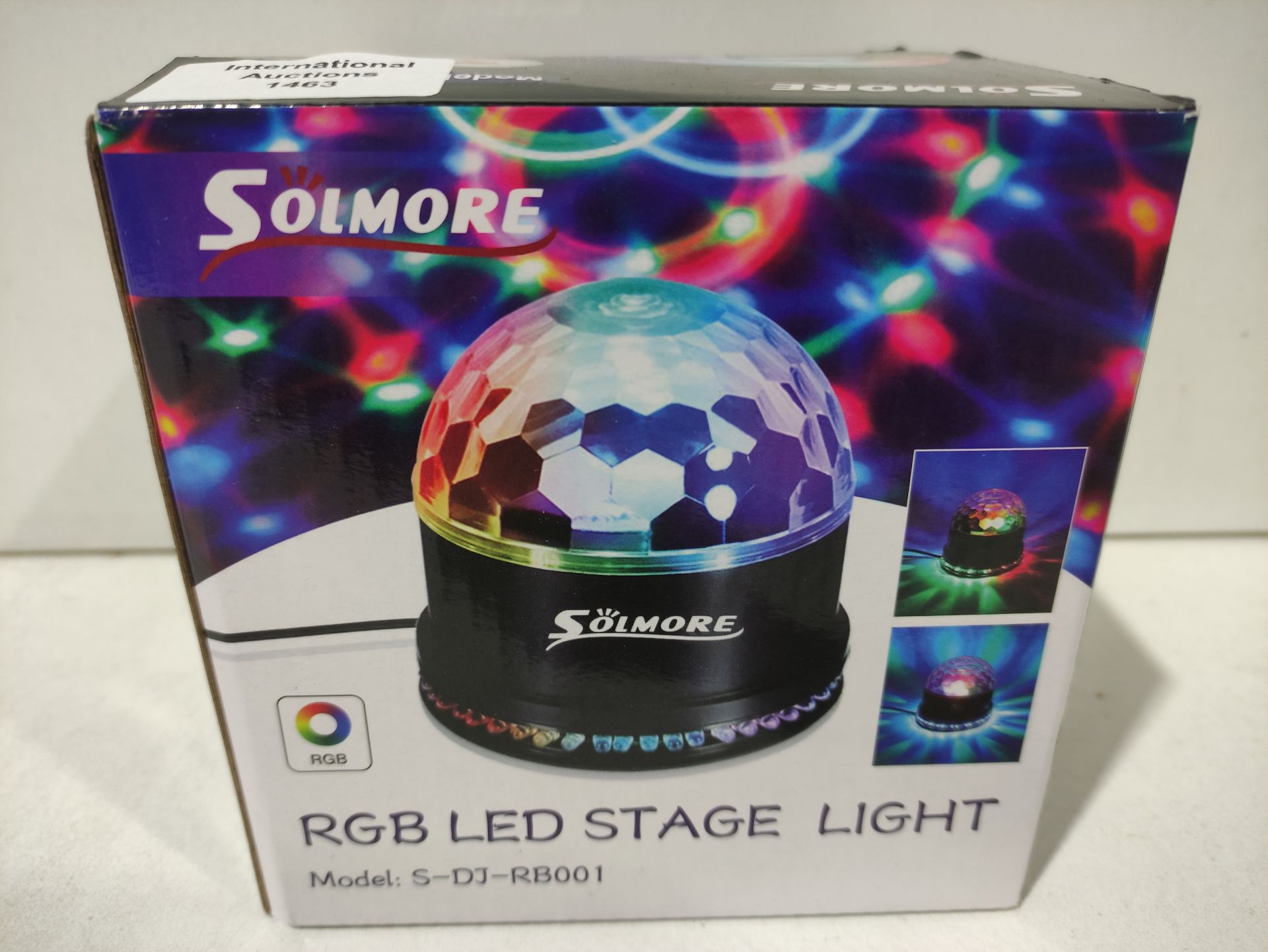RRP £29.02 Disco Lights SOLMORE 51 LEDs Party Stage Lights 12W - Image 2 of 2