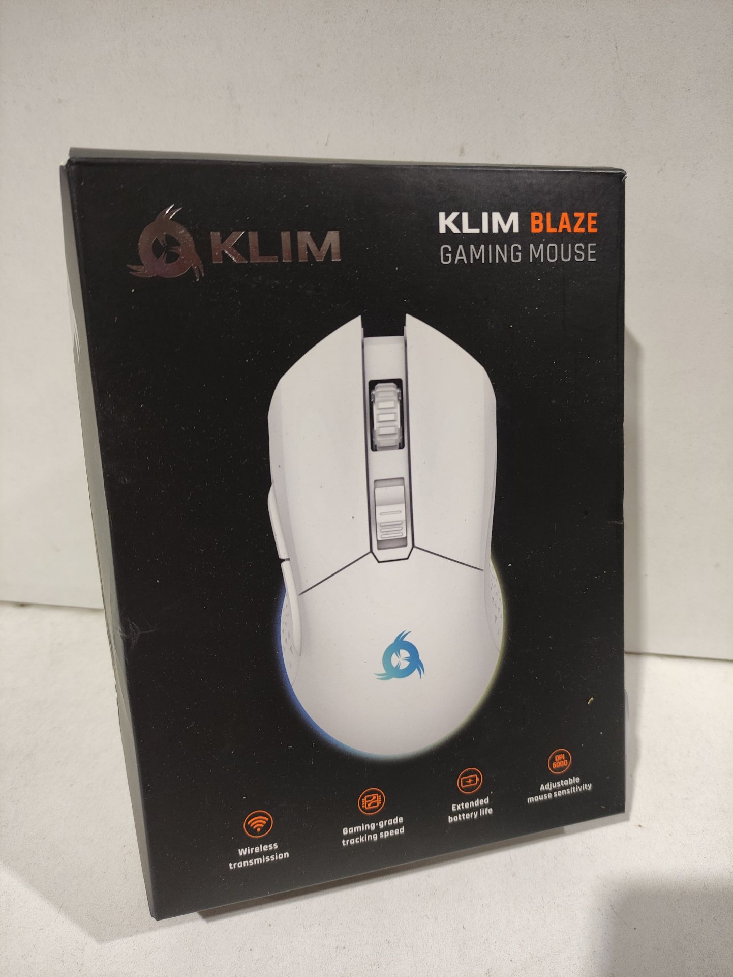 RRP £35.54 KLIM Blaze Rechargeable Wireless Gaming Mouse RGB + - Image 2 of 2