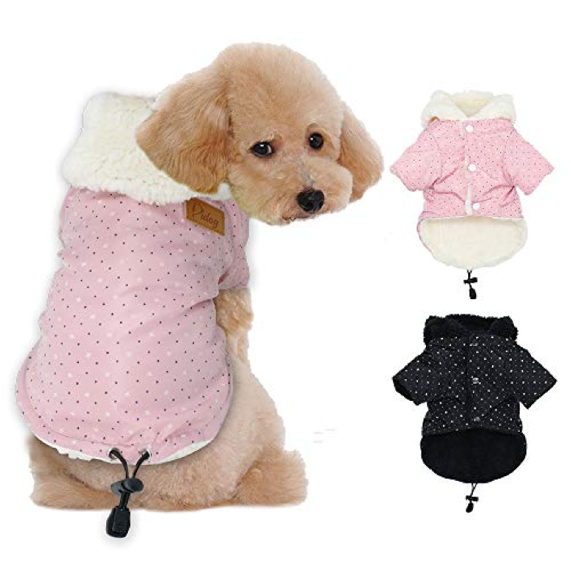 RRP £13.78 Tineer Pet Puppy Little Star Coat Pet Dog Warm Winter