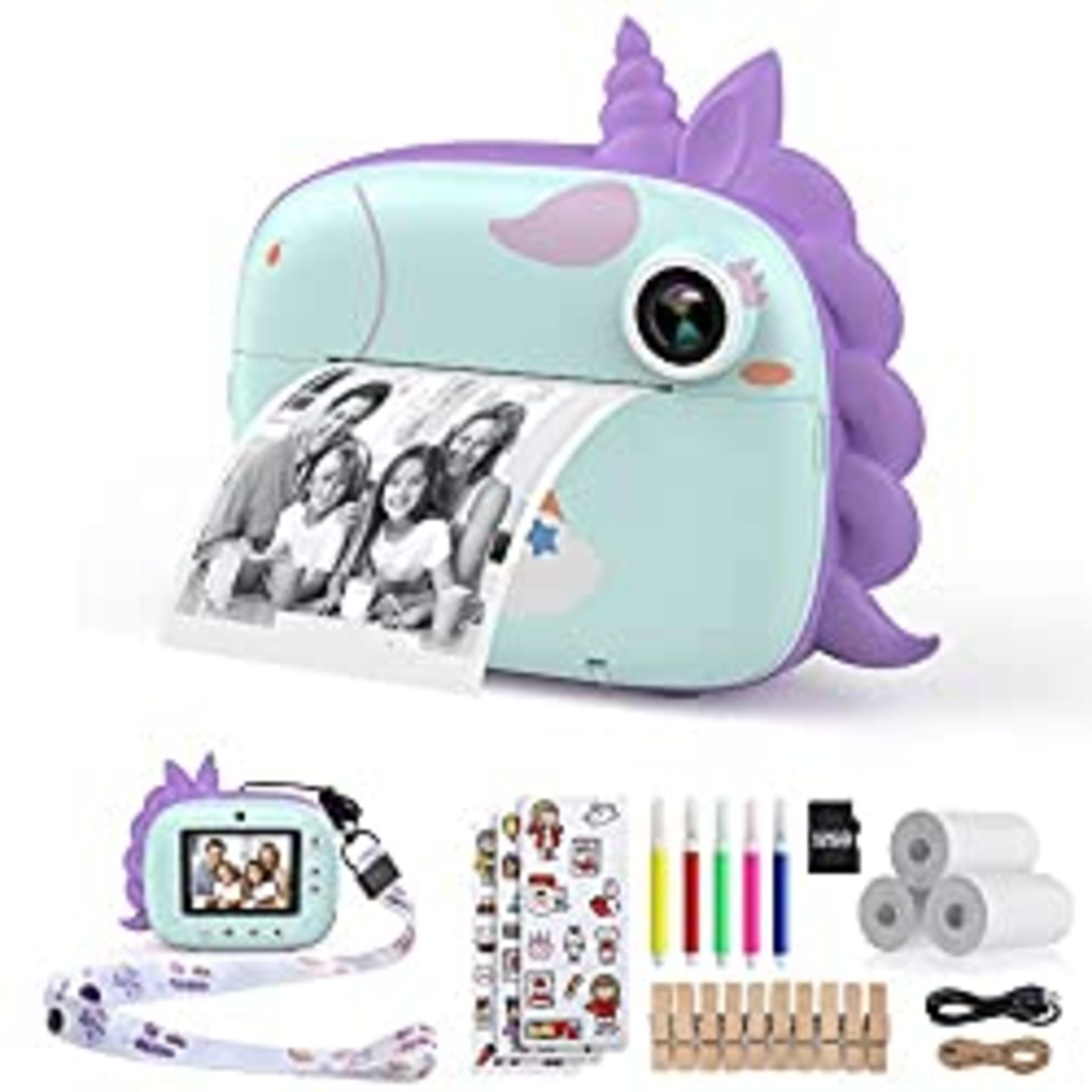 RRP £66.99 HiMont Kids Camera Instant Print