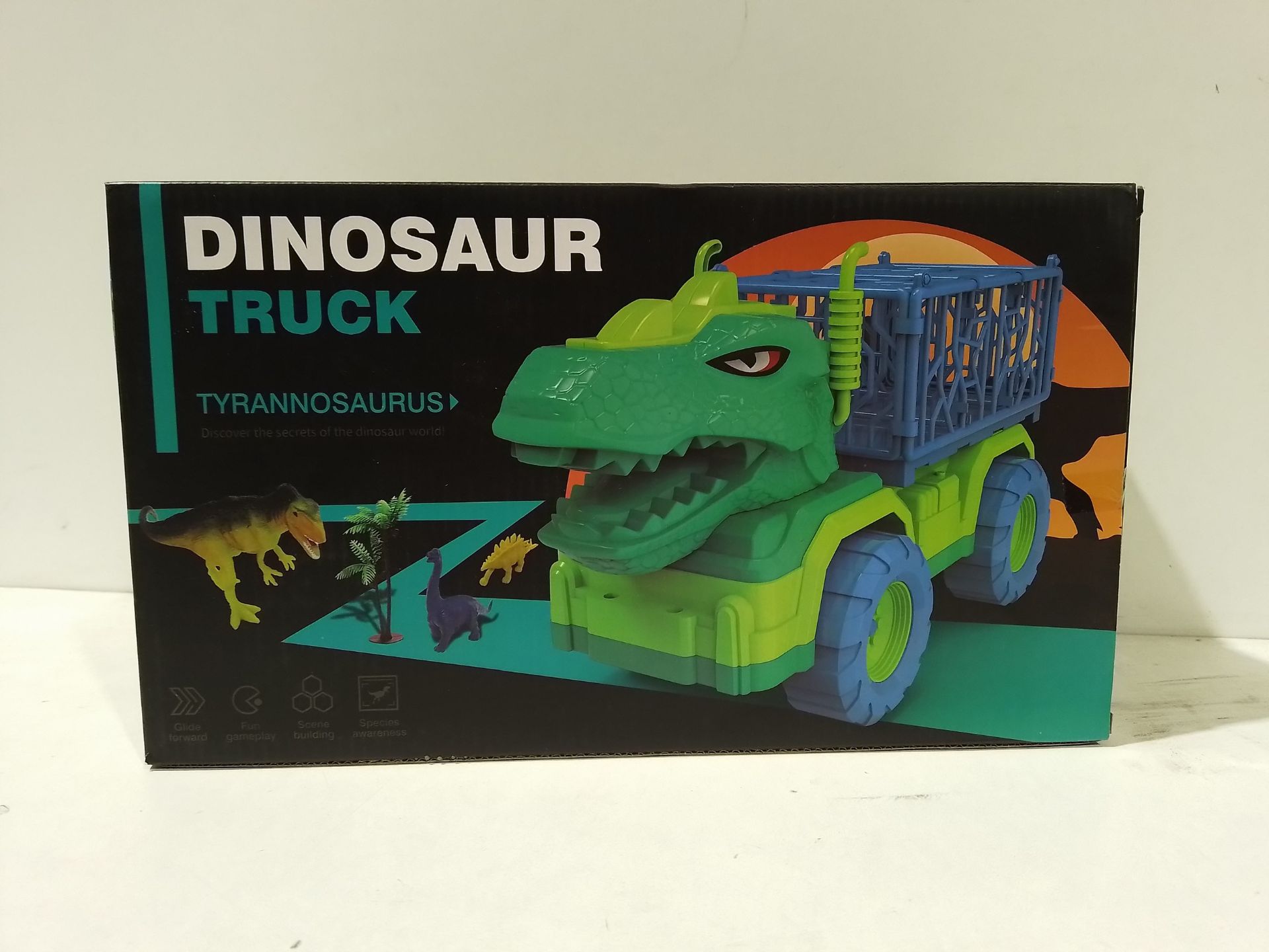 RRP £33.49 TEMI Dinosaur Truck Toy for Kids 3-5 Years Old - Image 2 of 2