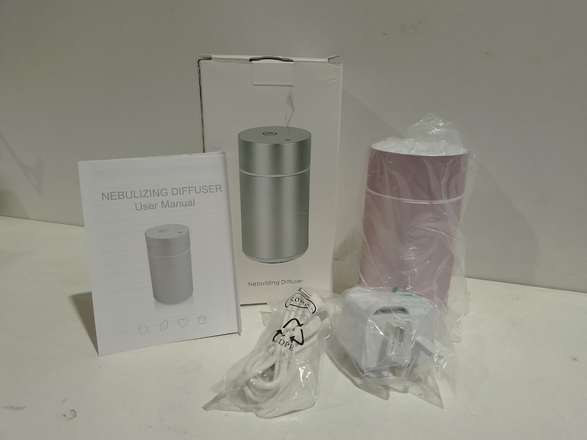 RRP £11.15 Aromatherapy Essential Oil Diffuser USB Nebulizing - Image 2 of 2