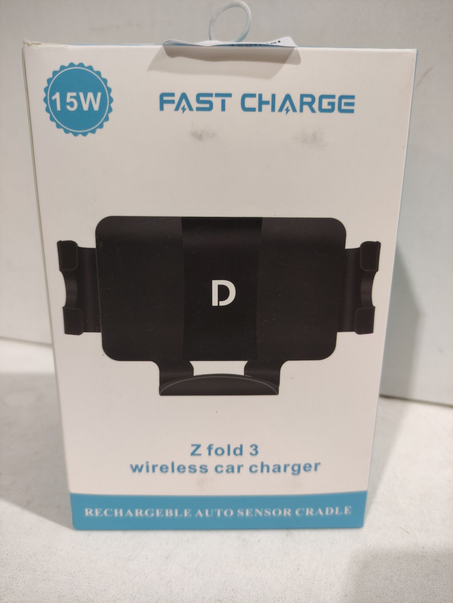 RRP £33.49 15W Qi Wireless Car Charger Compatible Galaxy z Fold - Image 2 of 2