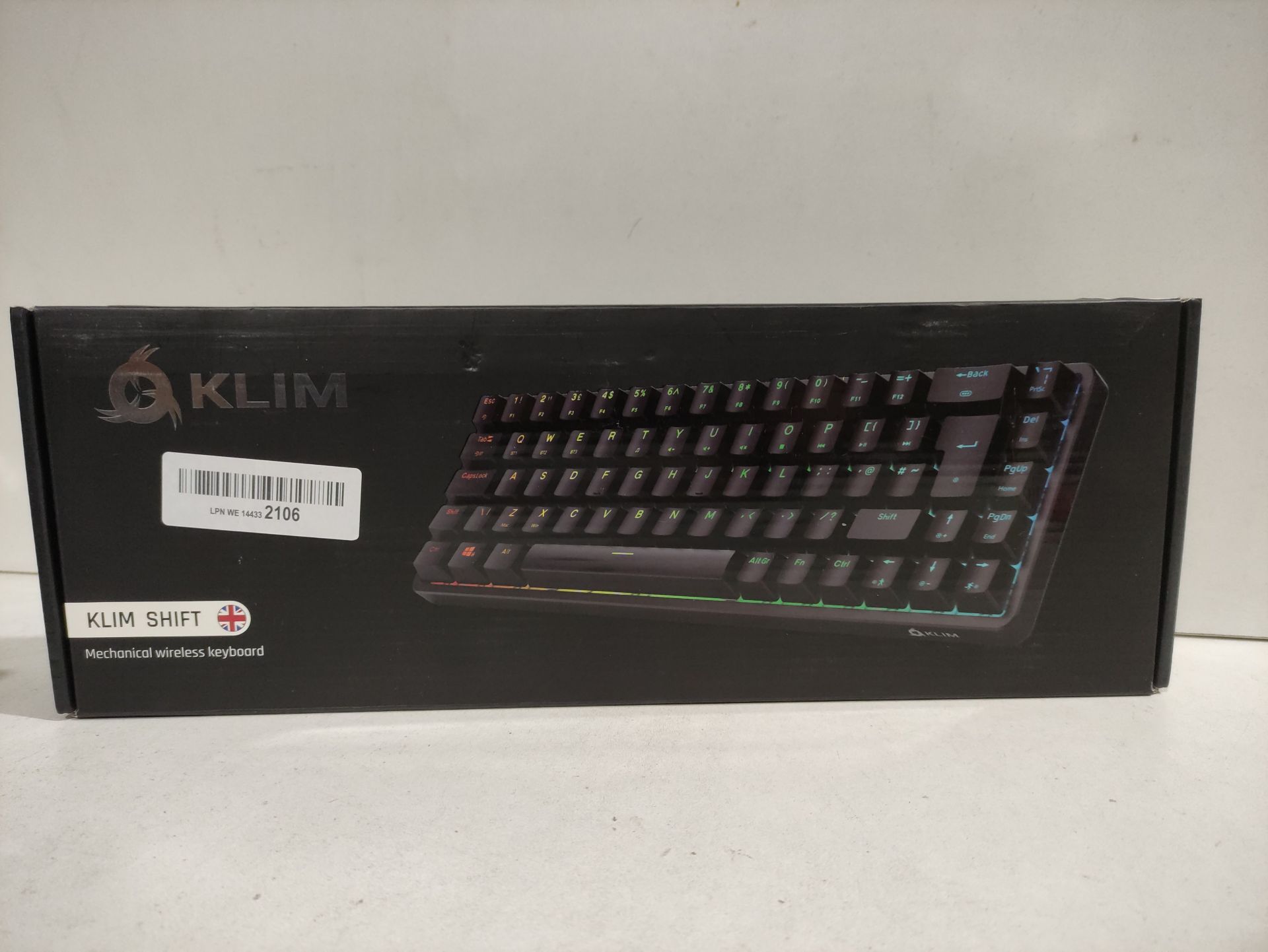 RRP £66.96 KLIM Shift Wireless Mechanical Keyboard 60% - Image 2 of 2