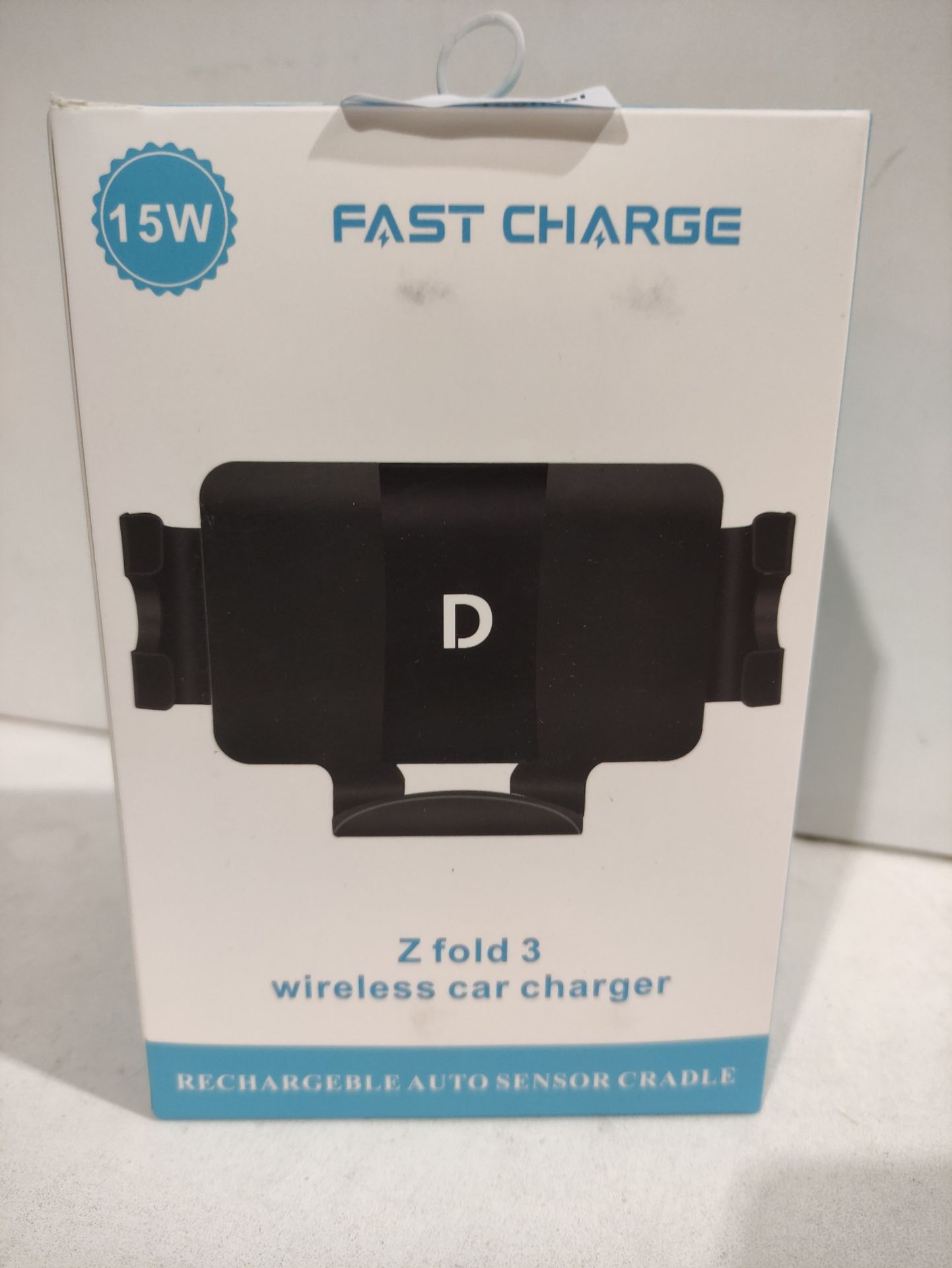 RRP £33.49 15W Qi Wireless Car Charger Compatible Galaxy z Fold - Image 2 of 2