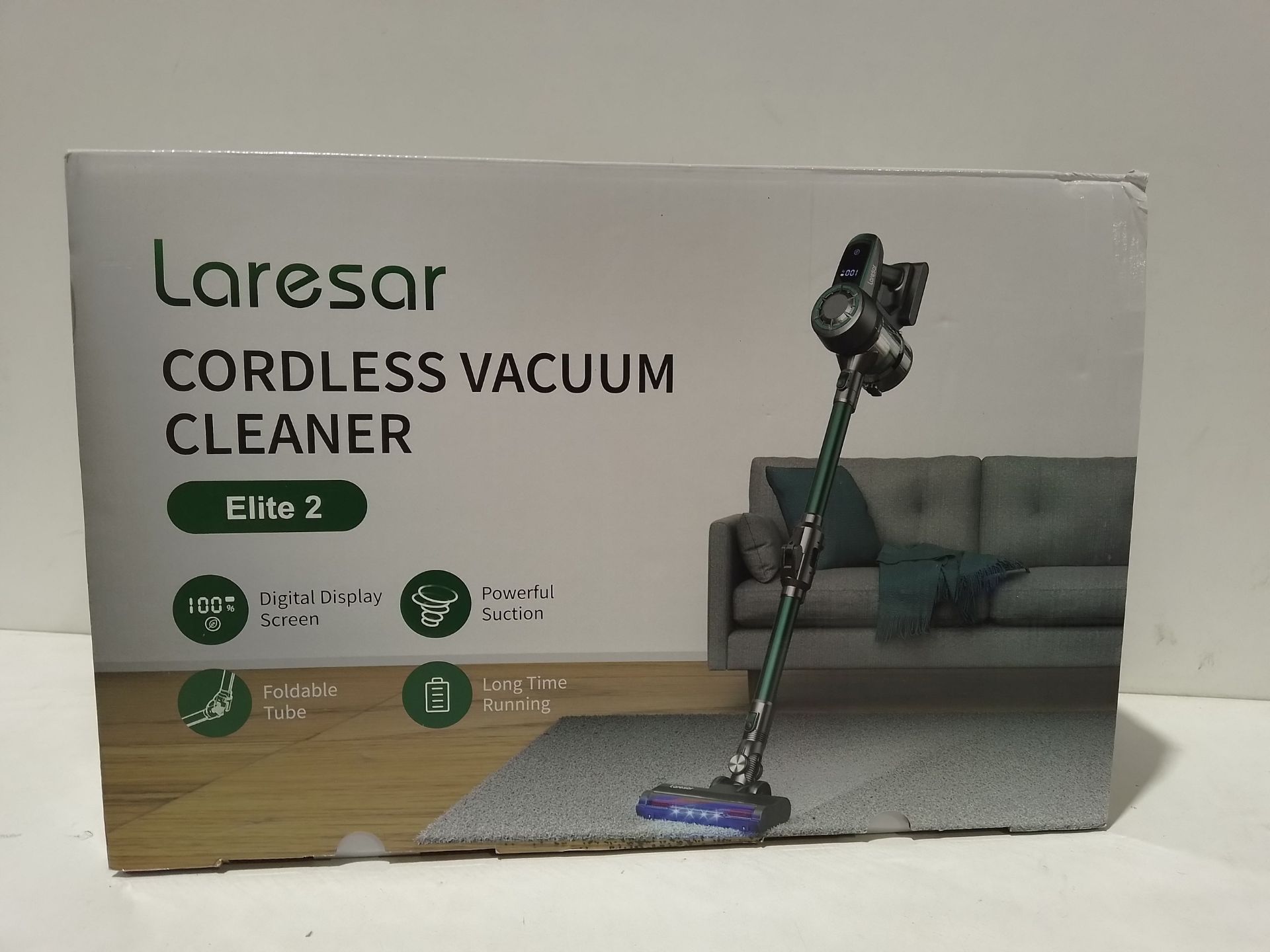 RRP £156.31 Laresar Cordless Vacuum Cleaner - Image 2 of 2