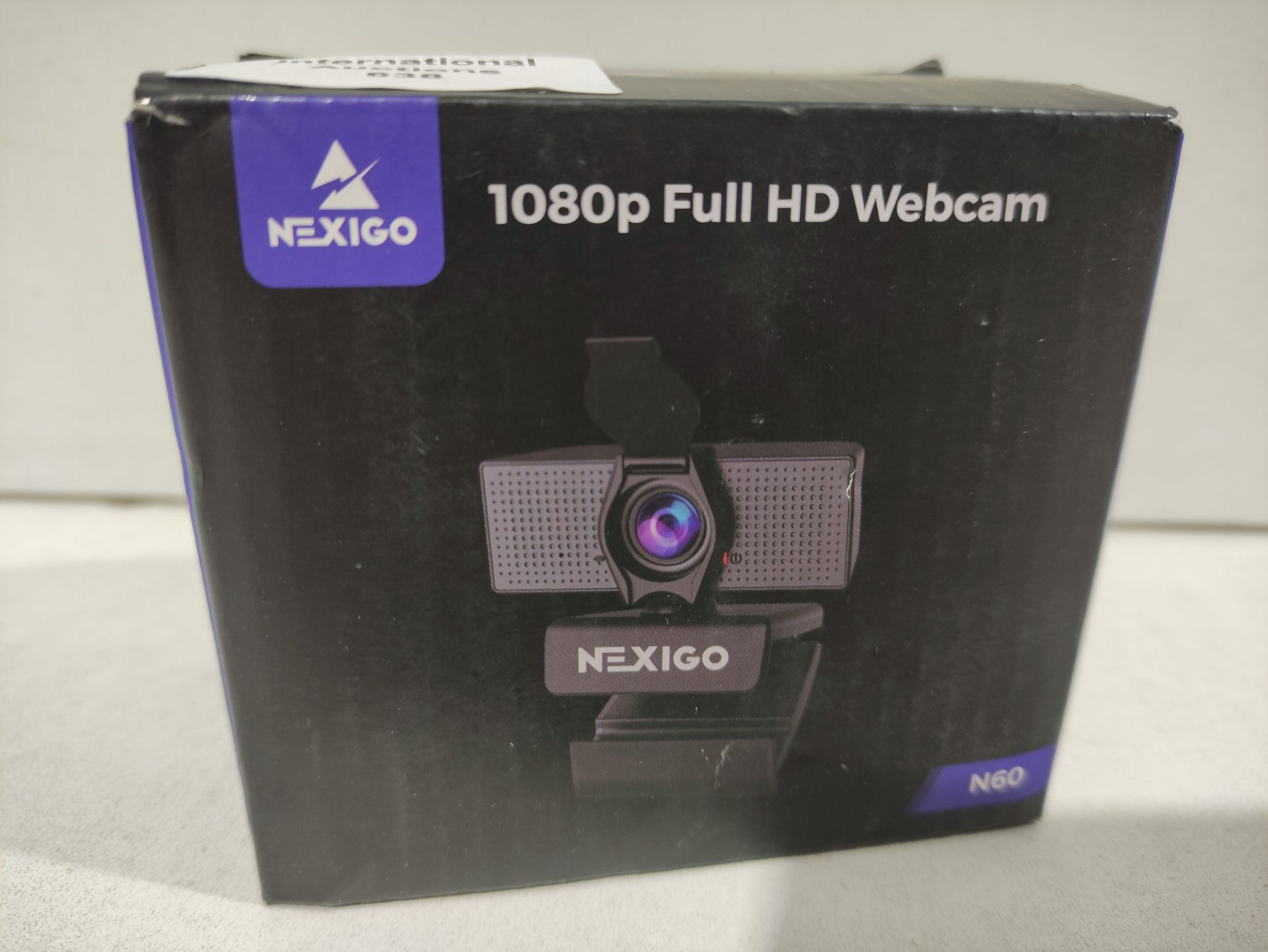 RRP £31.50 NexiGo N60 1080P Webcam with Microphone - Image 2 of 2