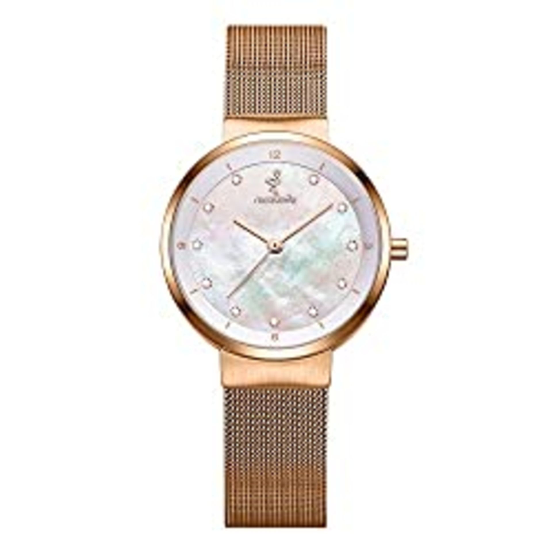 RRP £189.82 BRAND NEW STOCK rorolove Women's Analog Quartz Watch with Leather Watchband