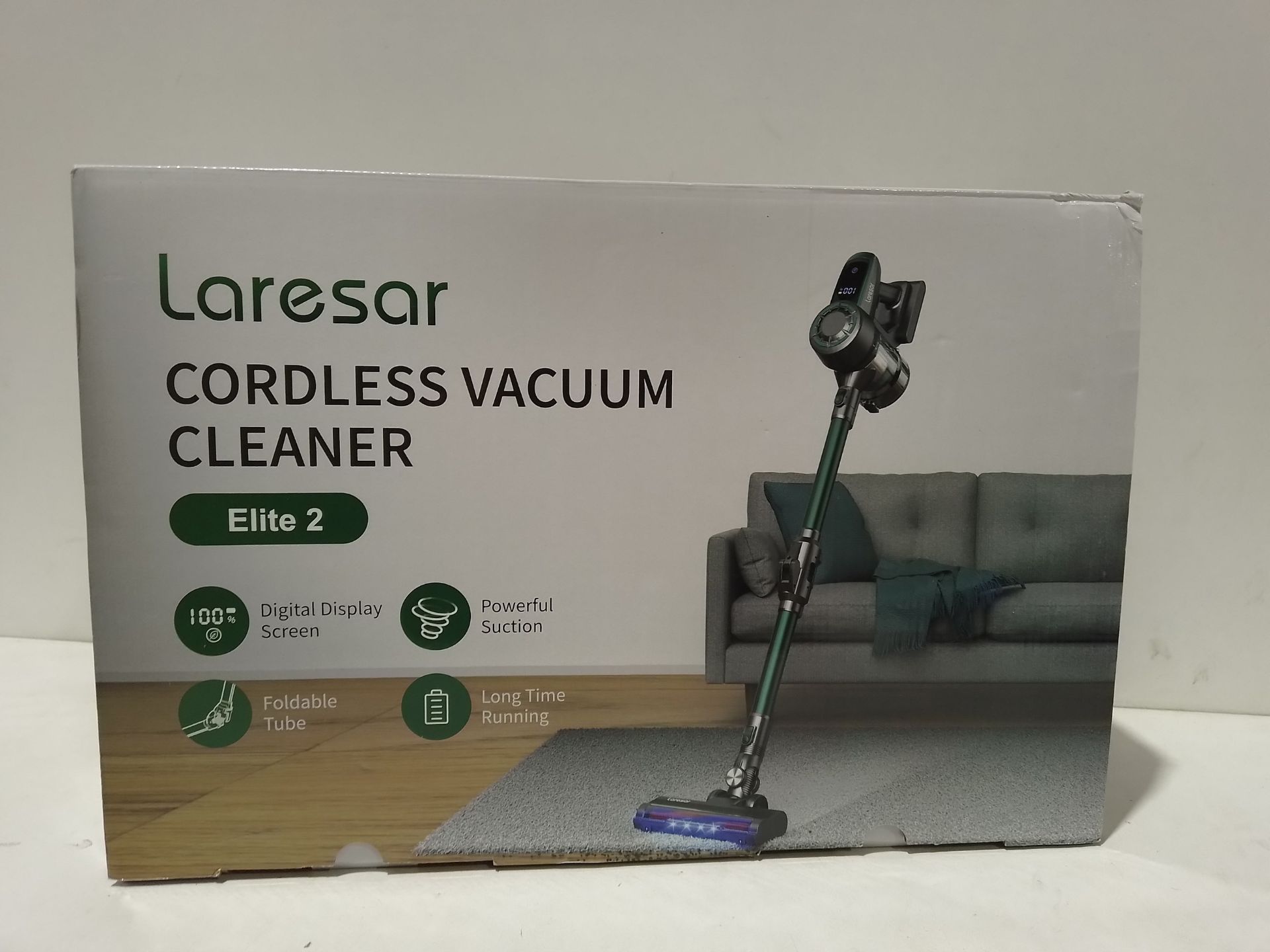 RRP £156.31 Laresar Cordless Vacuum Cleaner - Image 2 of 2