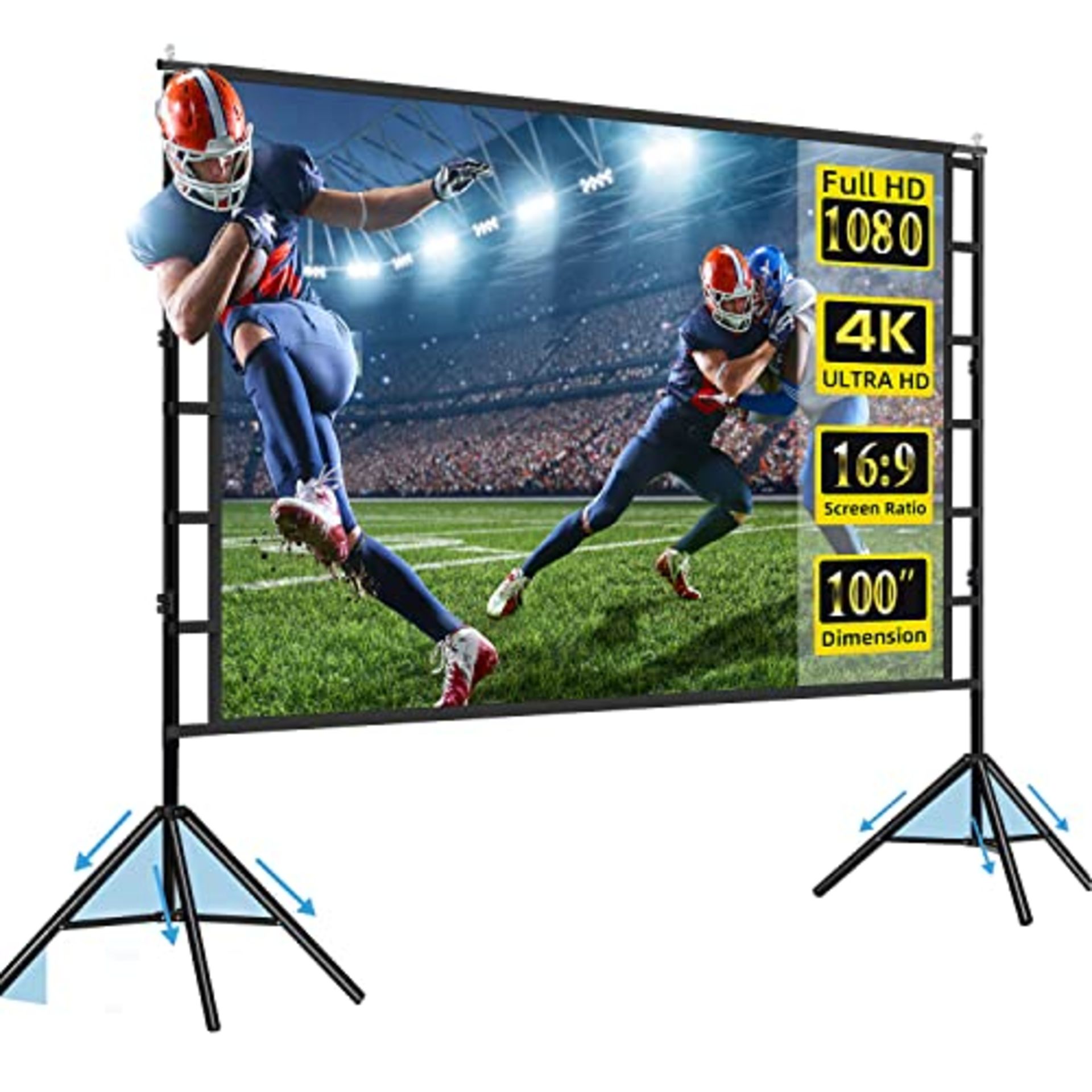 RRP £66.99 Projector Screen and Stand