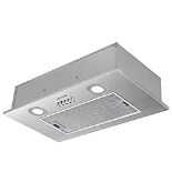 RRP £117.58 CIARRA CBCS5913A Integrated Cooker Hood 52cm Stainless