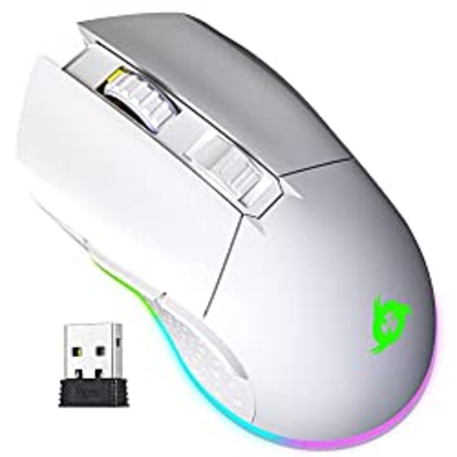 RRP £35.54 KLIM Blaze Rechargeable Wireless Gaming Mouse RGB +