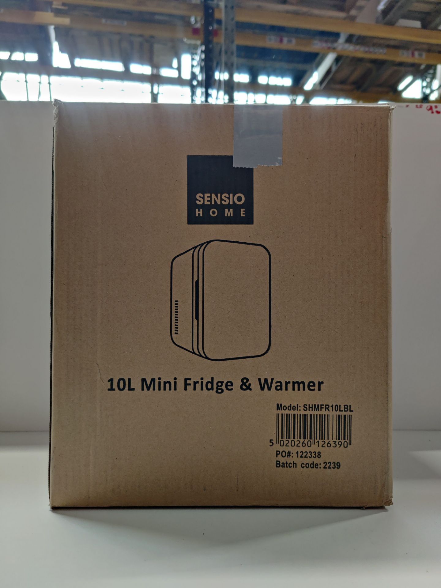 RRP £72.52 SENSIOHOME 10L Mini Fridge Cooler & Warmer | AC+DC Power - 12v - Image 2 of 2
