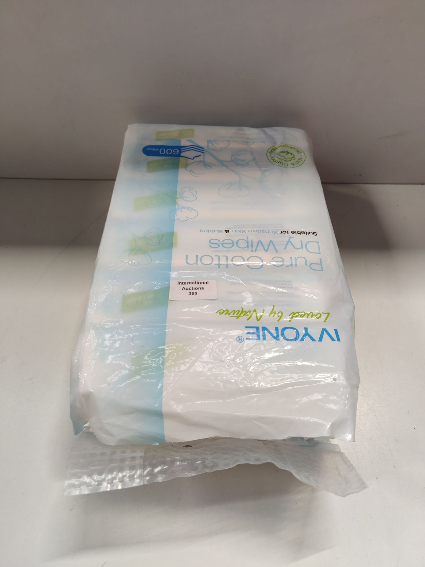 RRP £33.33 Ivyone Pure Cotton Dry Wipes - Image 2 of 2