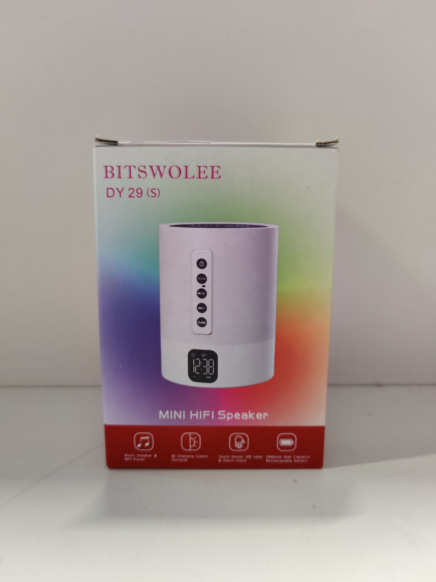 RRP £37.52 Night Light Bluetooth Speaker - Image 2 of 2