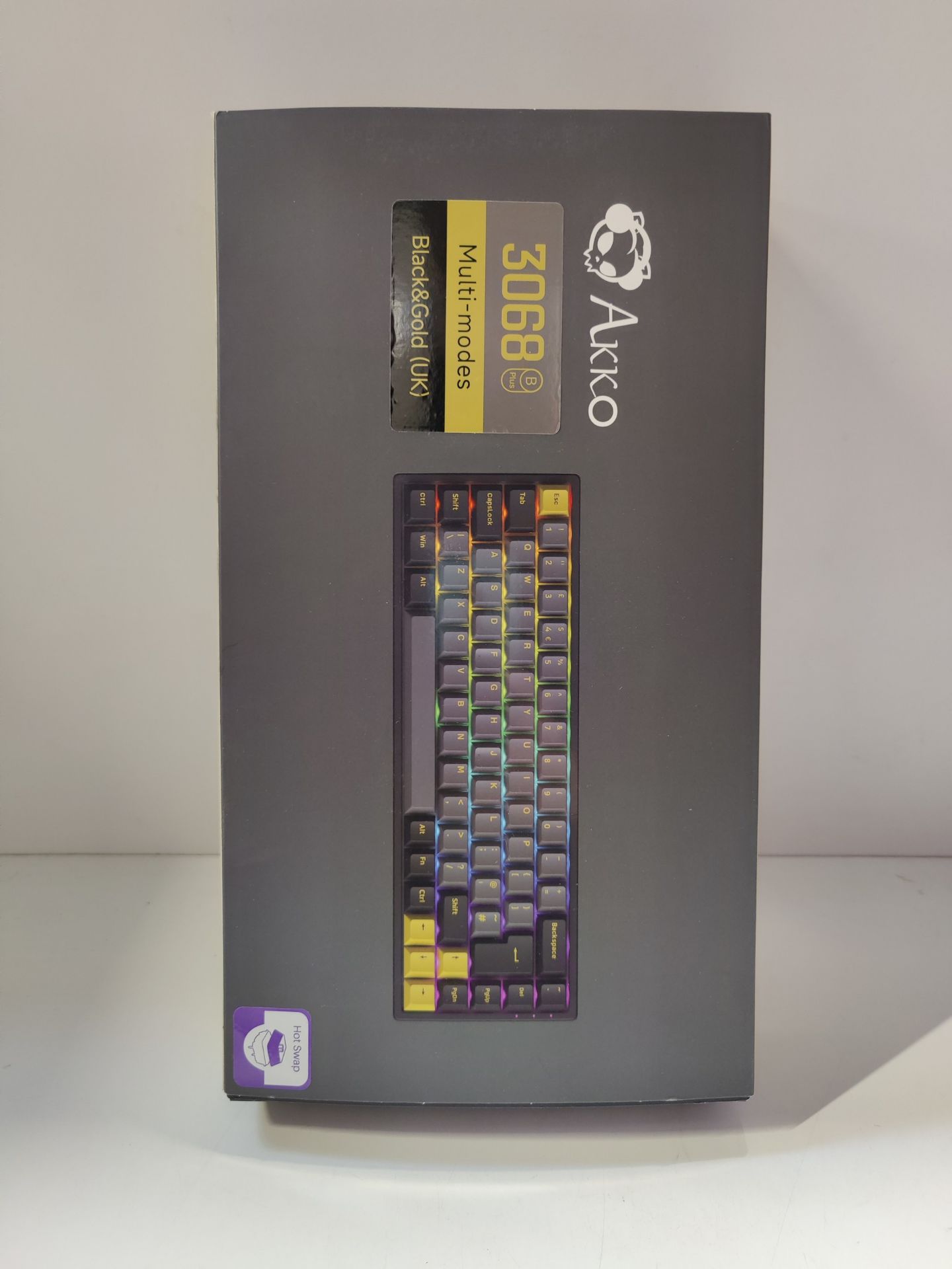RRP £95.69 Akko 3068B Plus RGB Mechanical Gaming Keyboard - Image 2 of 2