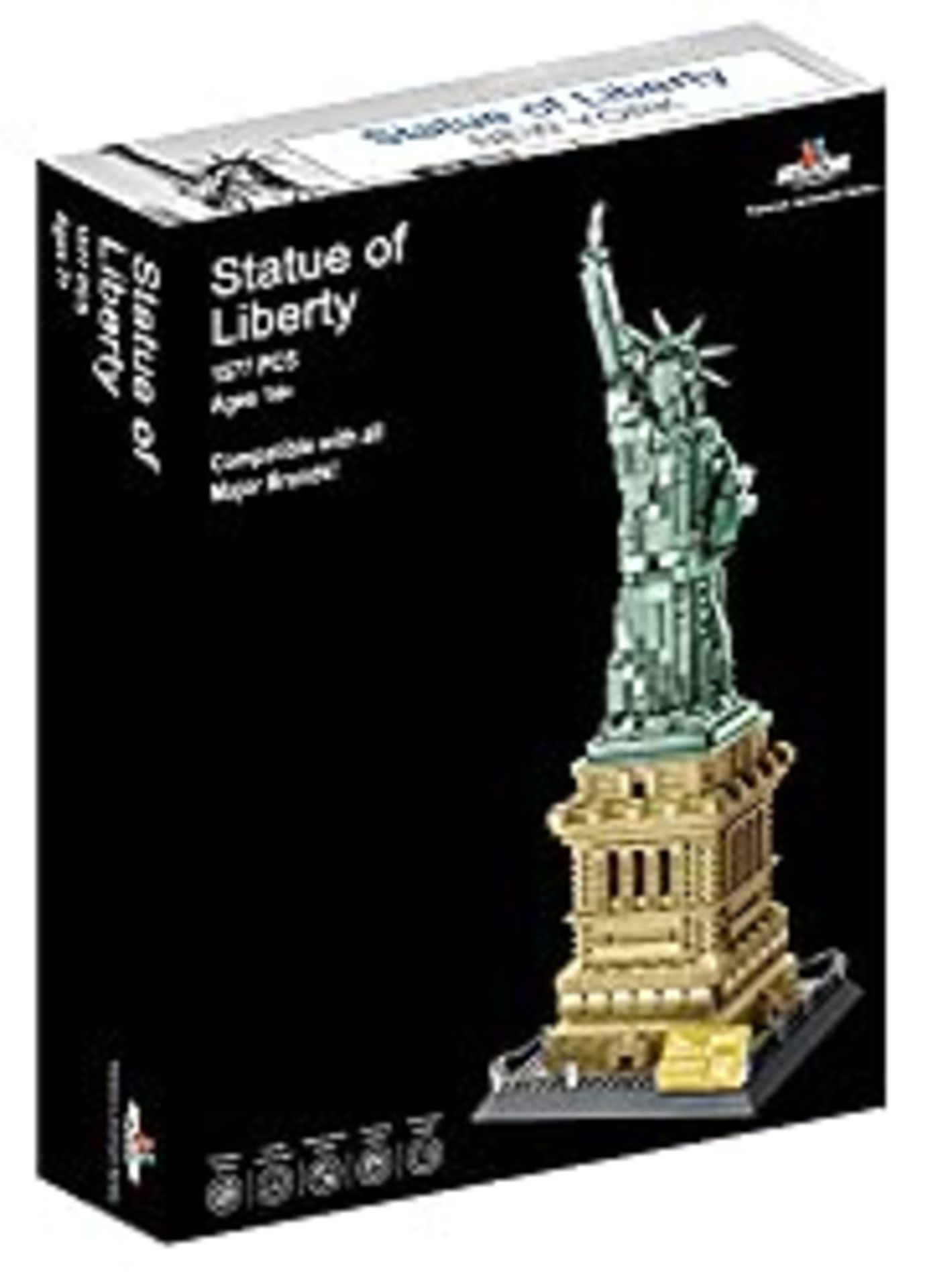 RRP £61.40 Statue of Liberty Building Block Set (1
