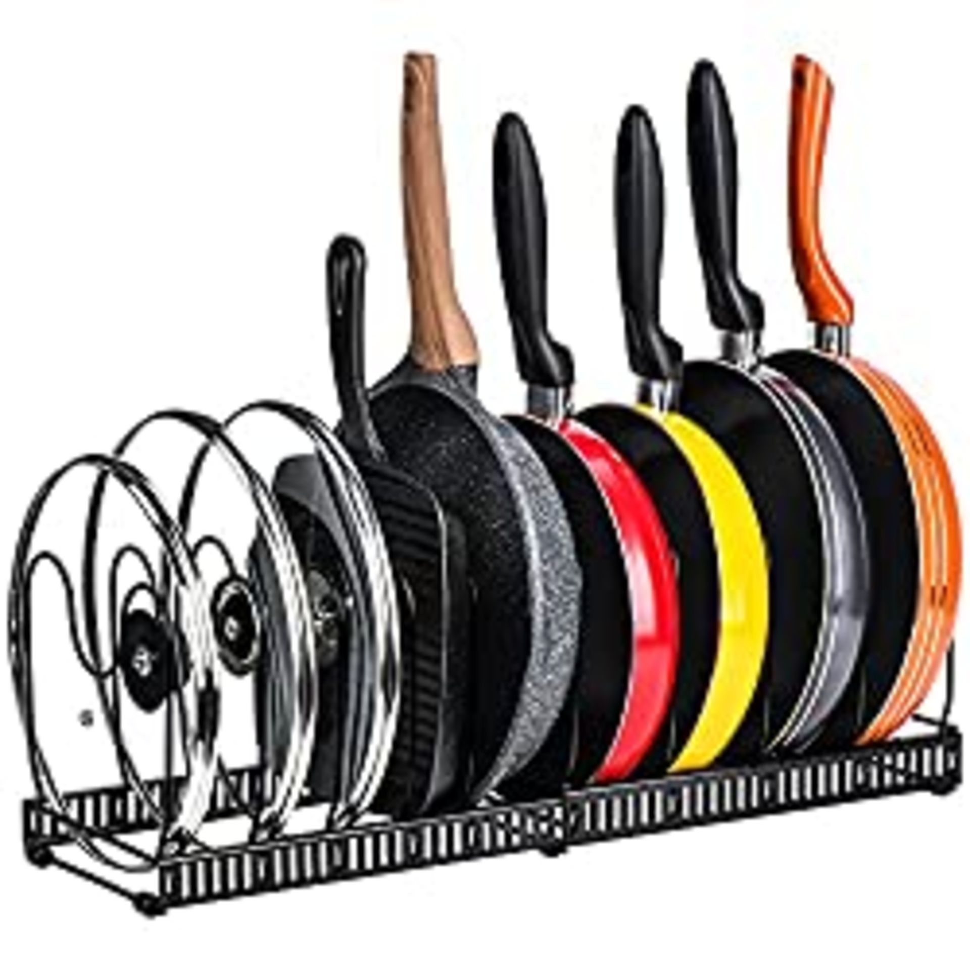 RRP £21.11 toplife Expandable Pans Organiser Rack