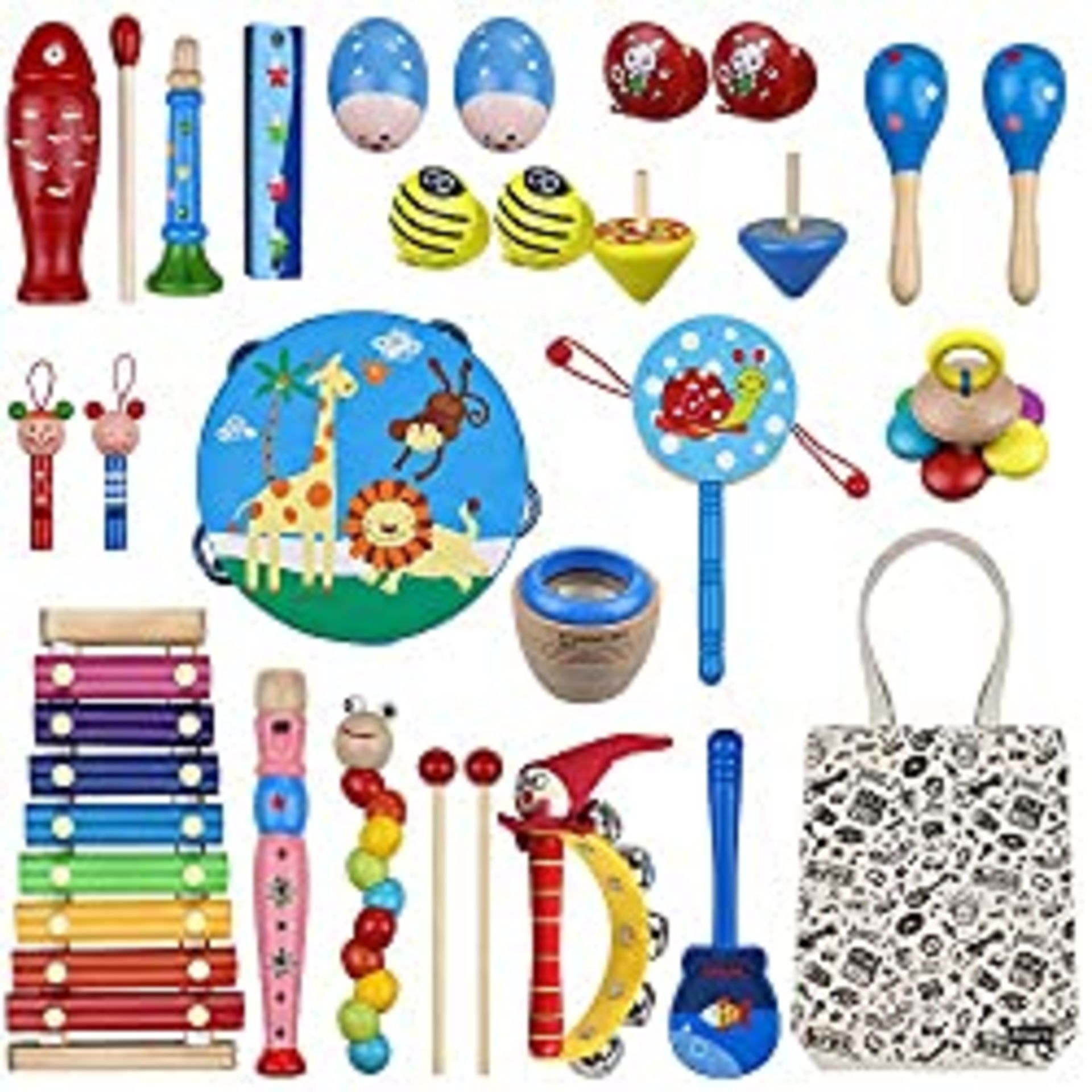 RRP £30.24 Anpro 27pcs Musical Instruments for Toddlers