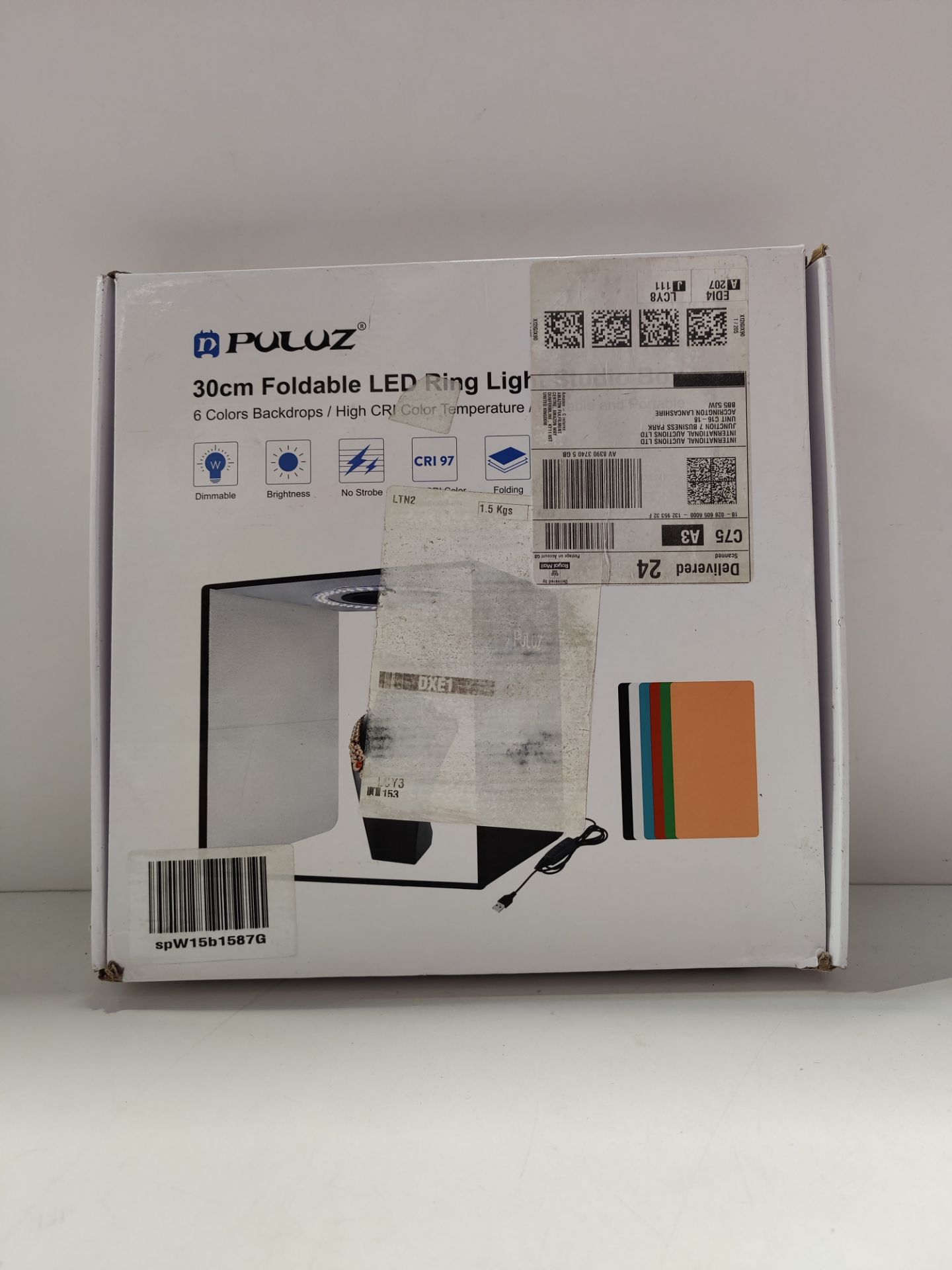 RRP £39.07 PULUZ Light Box 12''/30cm Portable Photo Studio Lightbox - Image 2 of 2