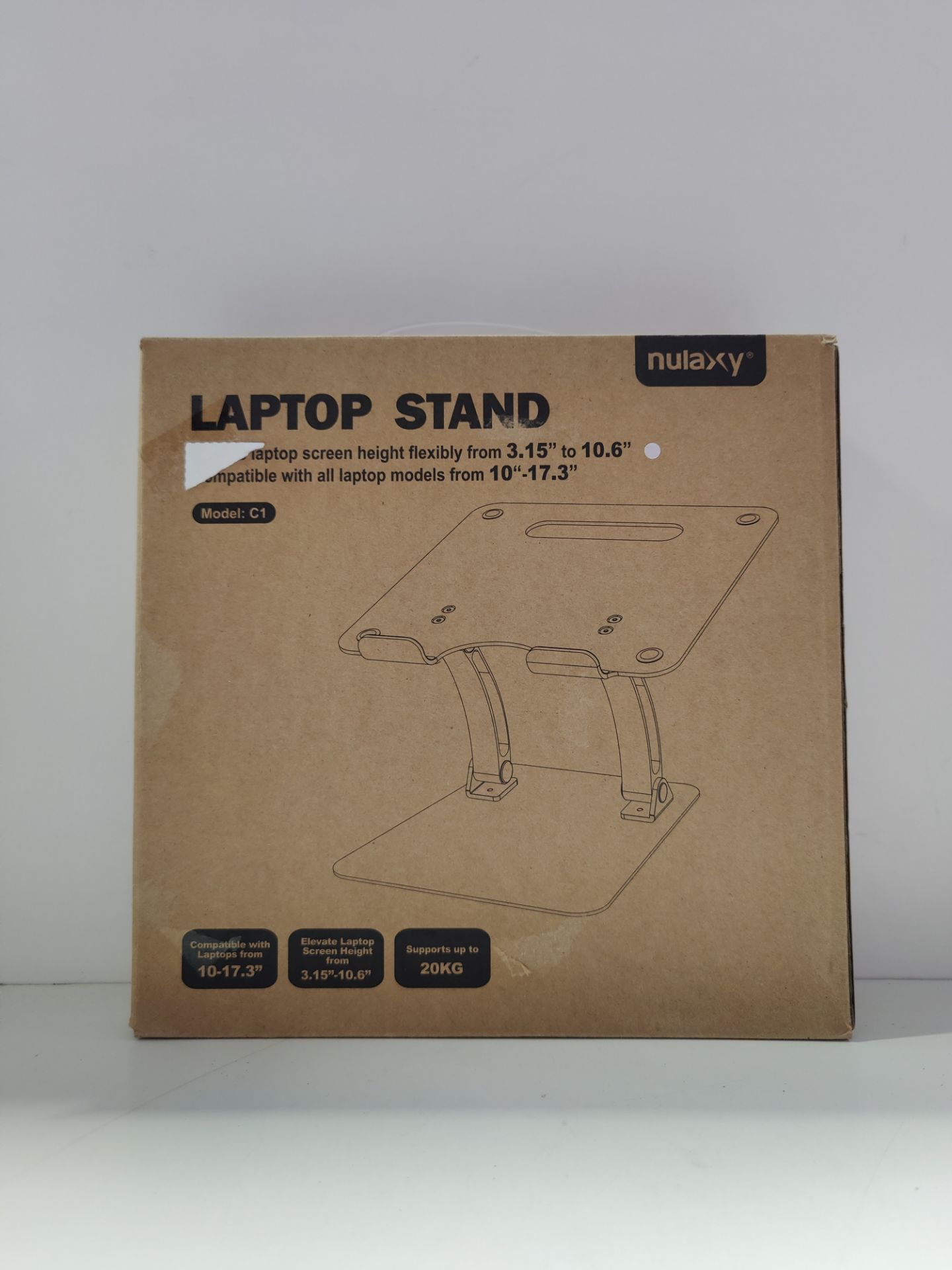 RRP £27.99 Nulaxsy Laptop Stand C1 Total