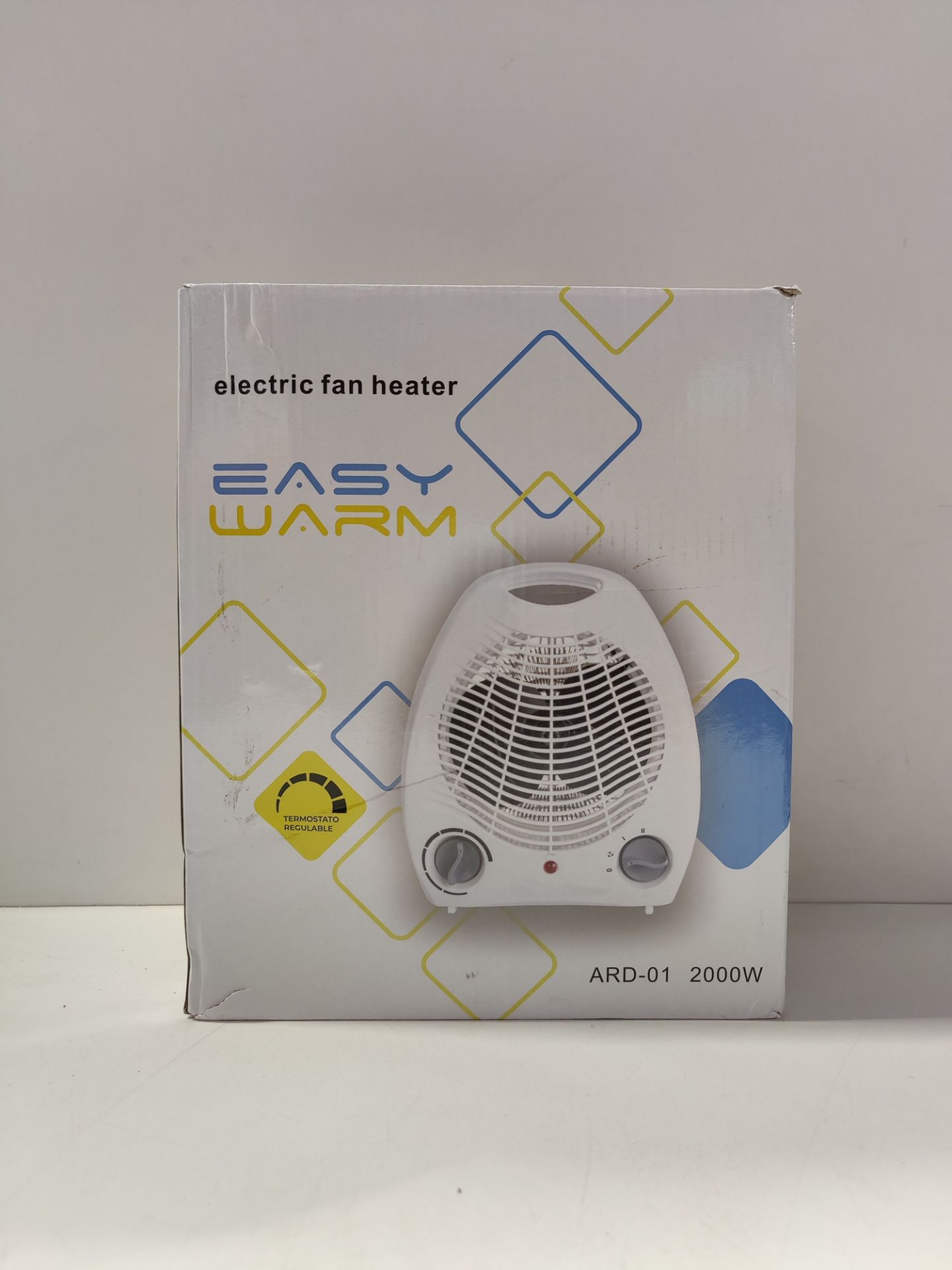 RRP £24.99 Easy Warm Electric Fan Heater