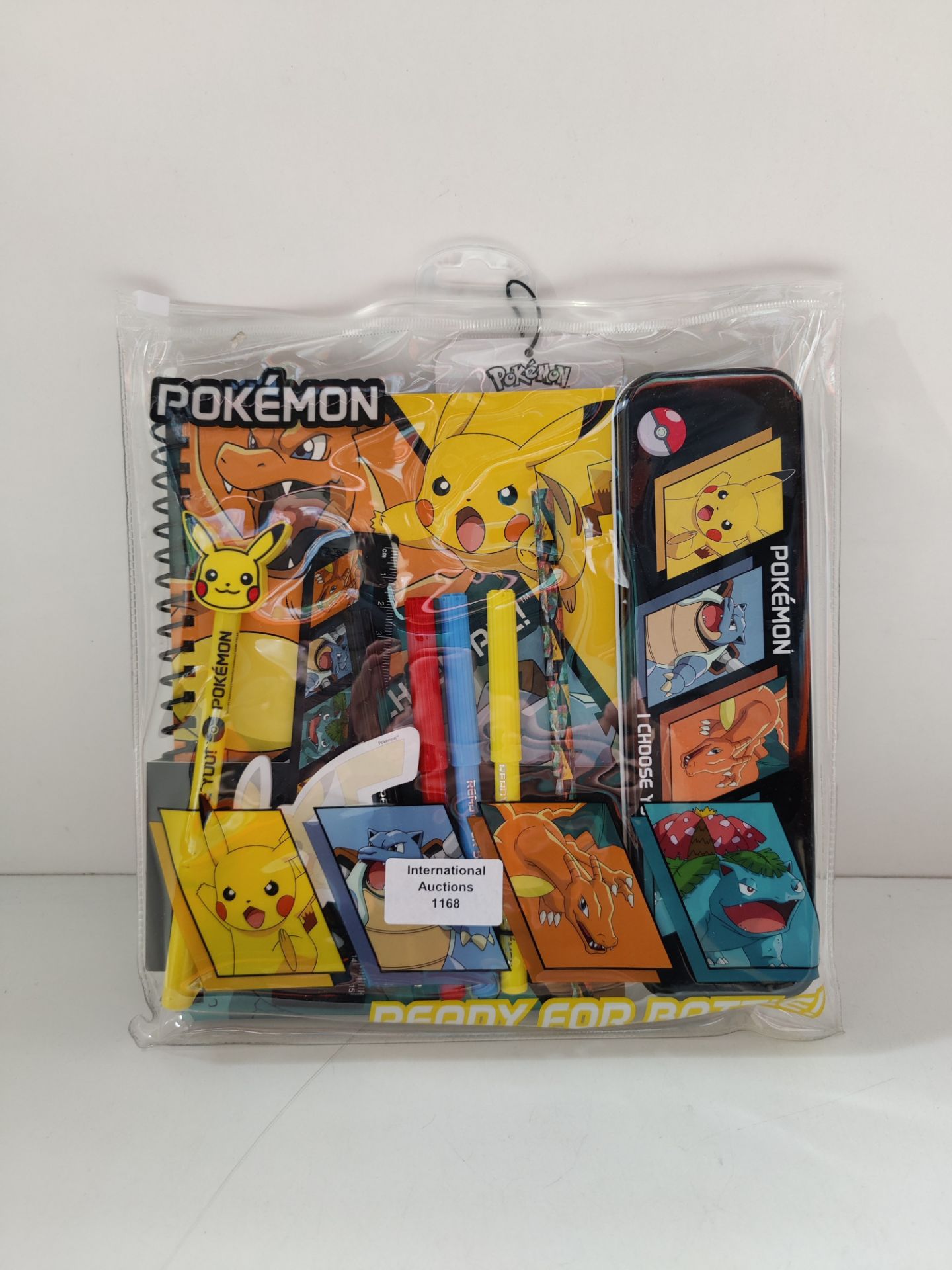 RRP £6.00 Total, Lot consisting of 4 items - Pokemon Stationary Set