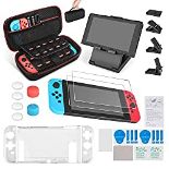 RRP £24.17 BRAND NEW STOCK Keten 13 in 1 Accessory Starter Kit for NS Switch include