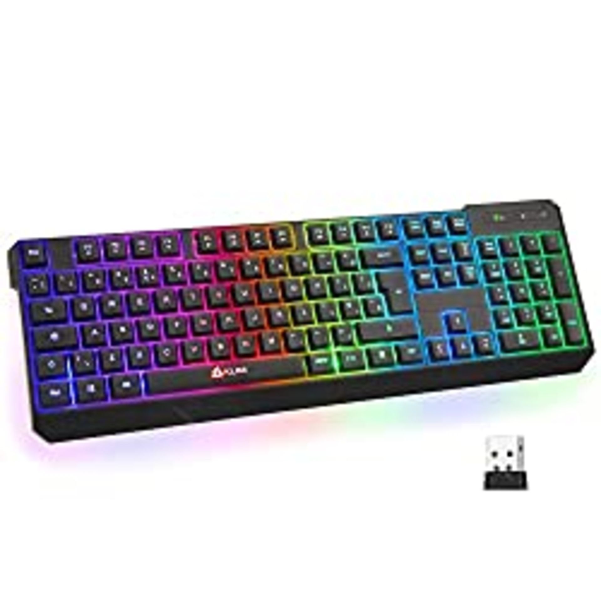 RRP £33.46 KLIM Chroma Wireless Keyboard + Slim