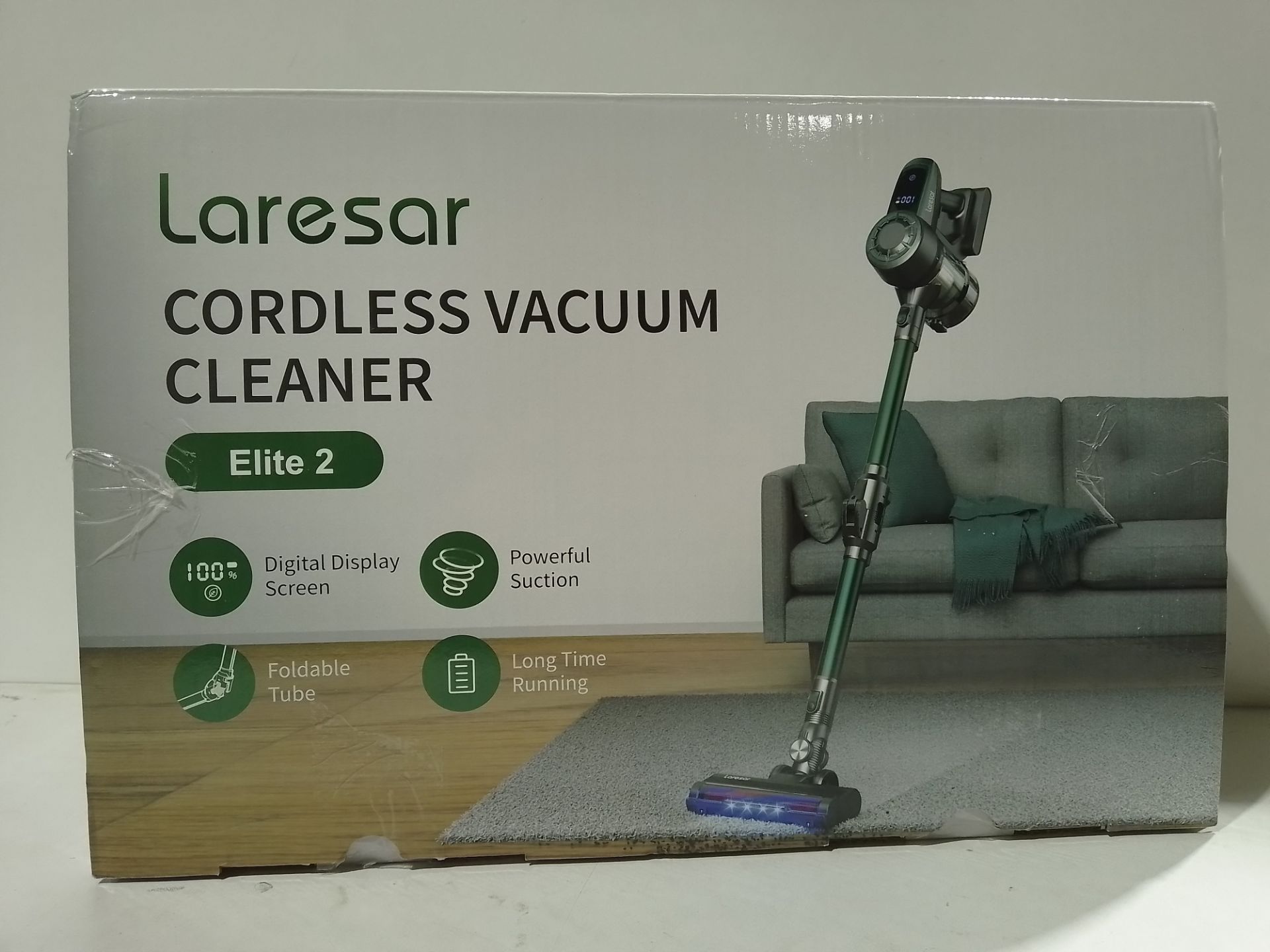 RRP £156.31 Laresar Cordless Vacuum Cleaner - Image 2 of 2